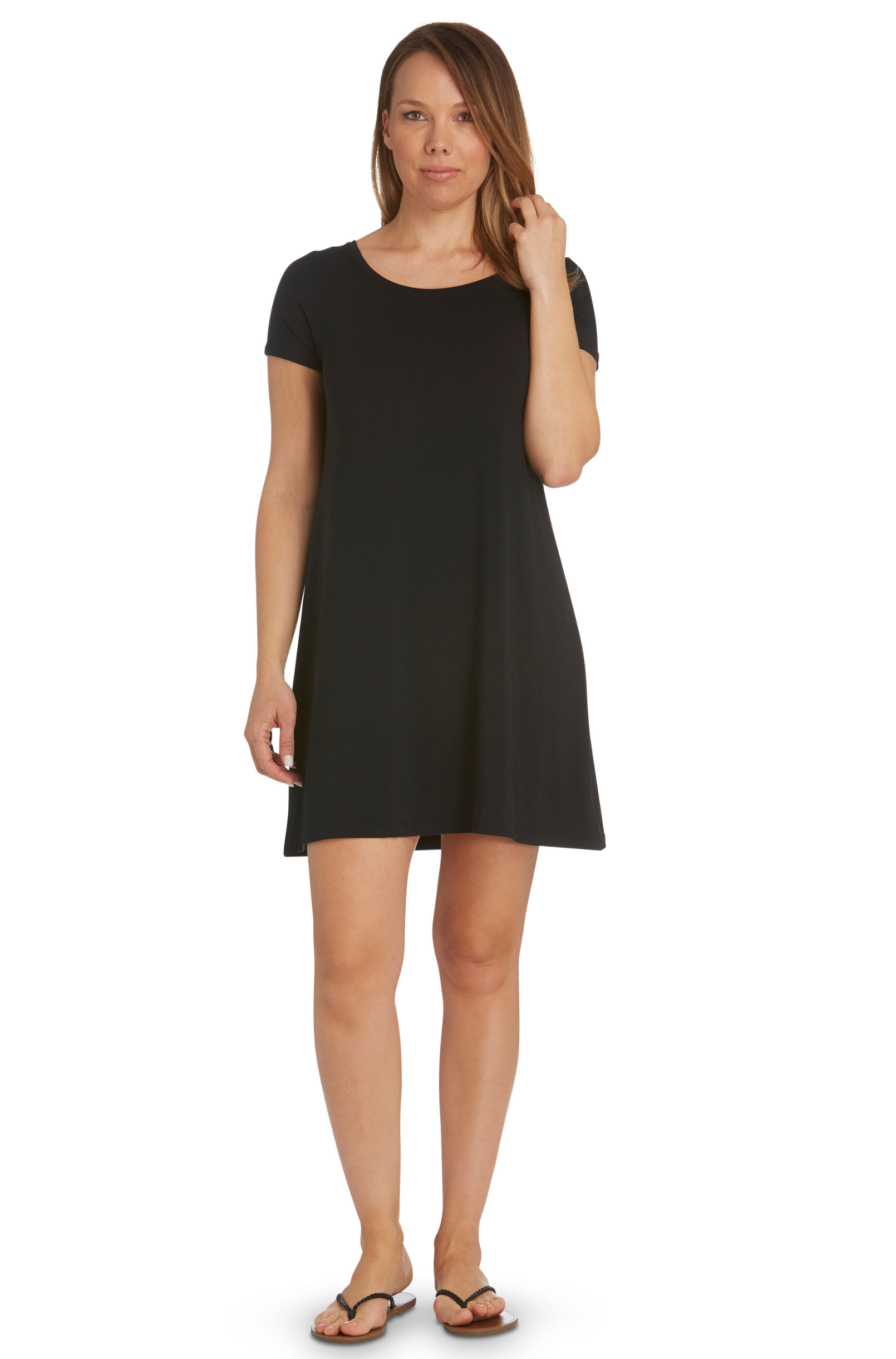 Swing Dress - Black