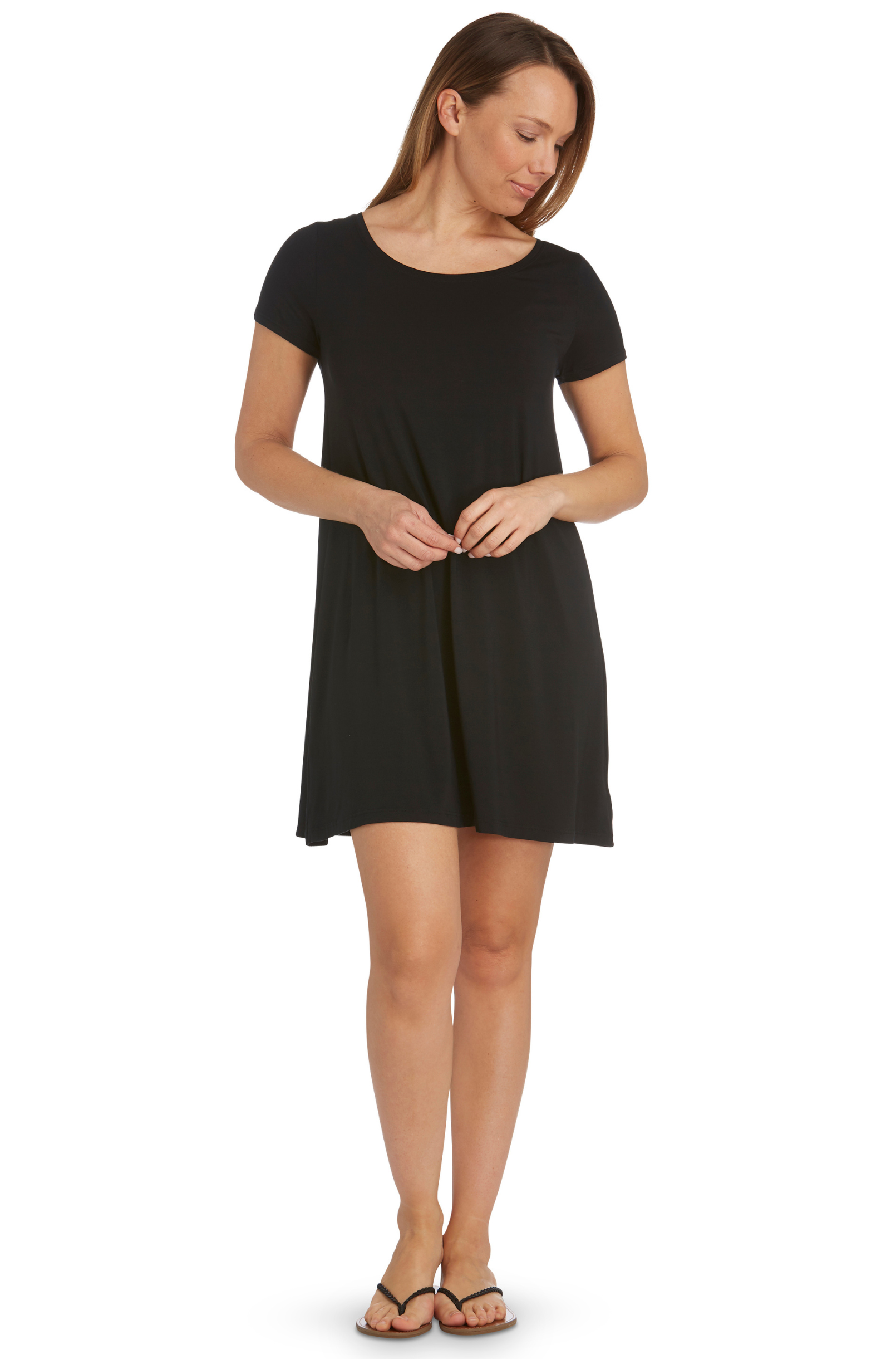 Swing Dress - Black