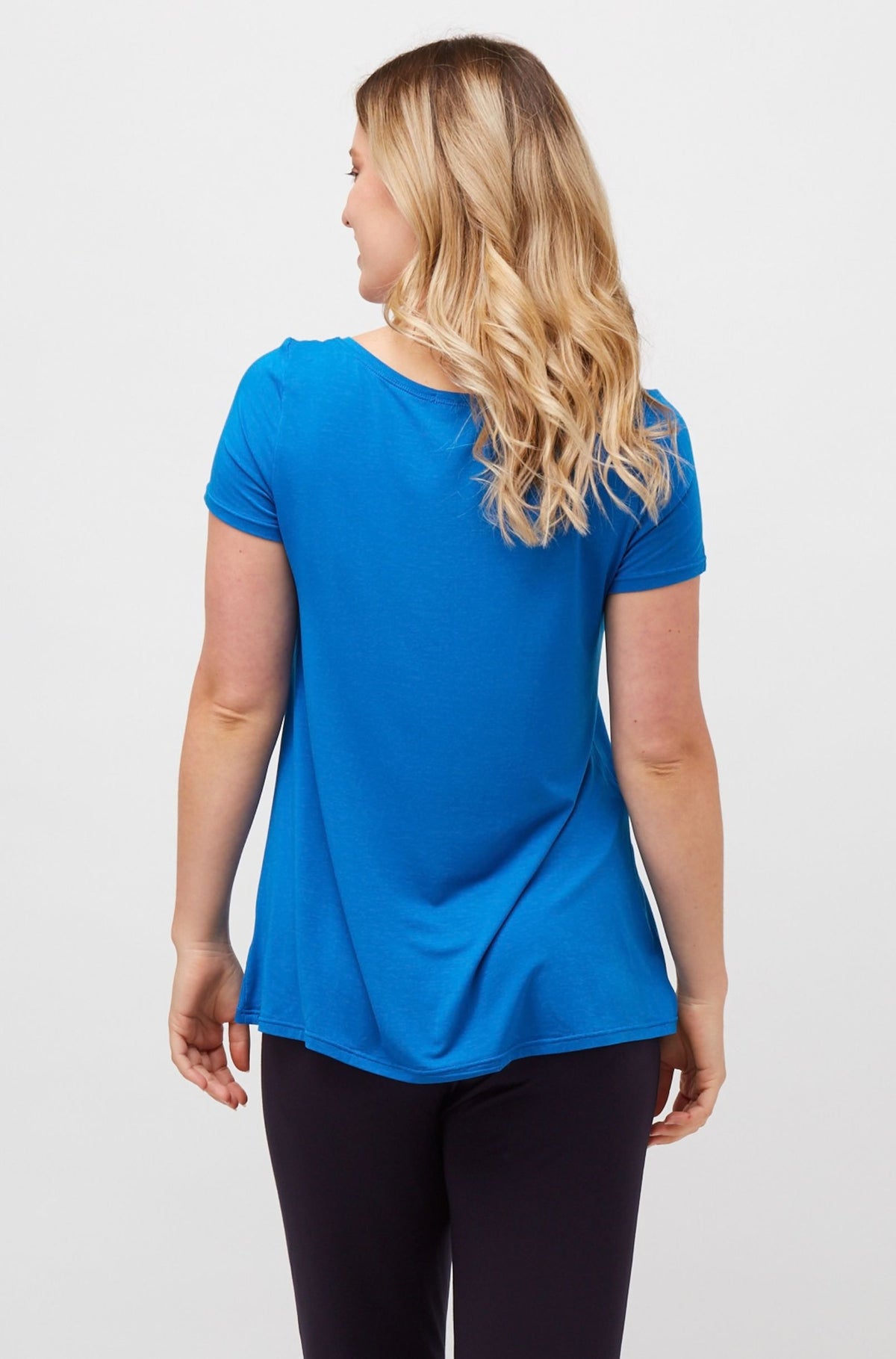 Swing Tee Sample | Cobalt