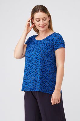 Swing Tee Sample | Leopard Print