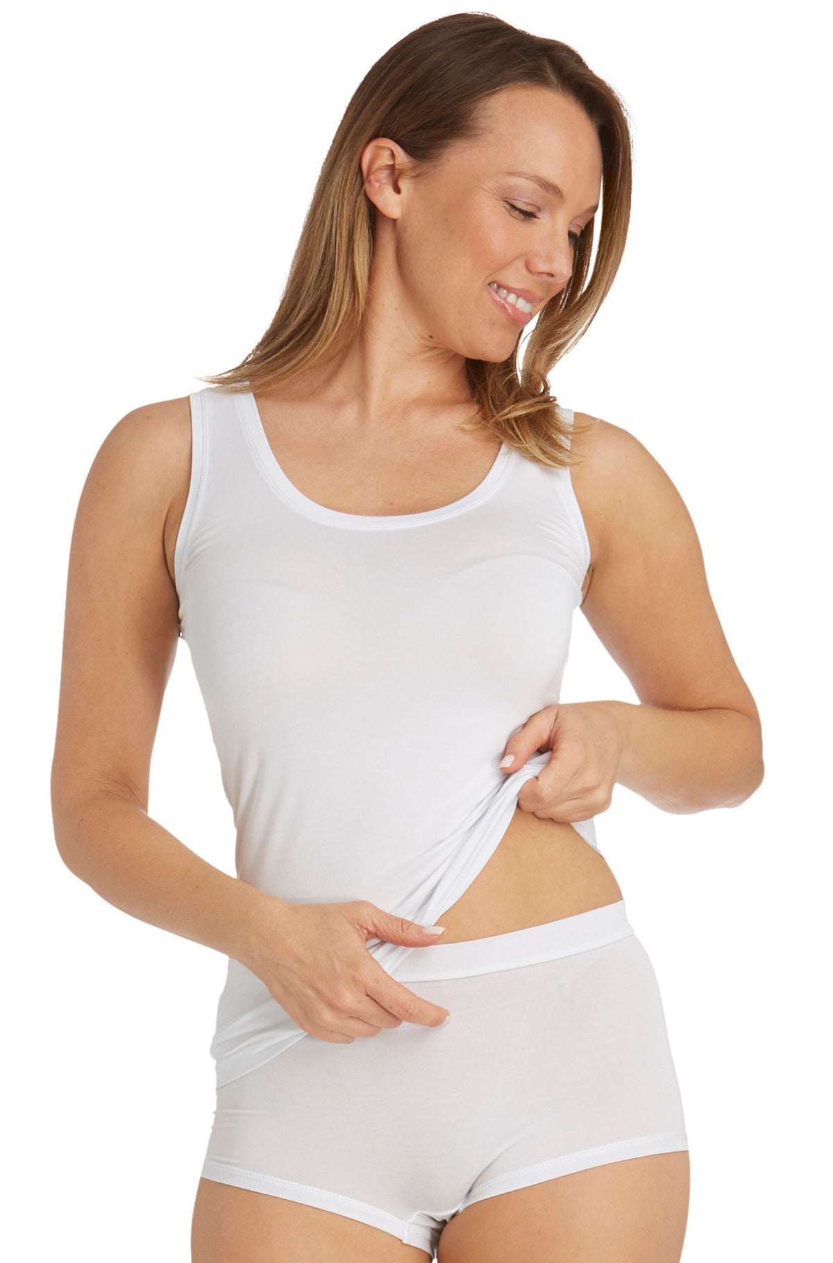 Classic Tank Sample - White