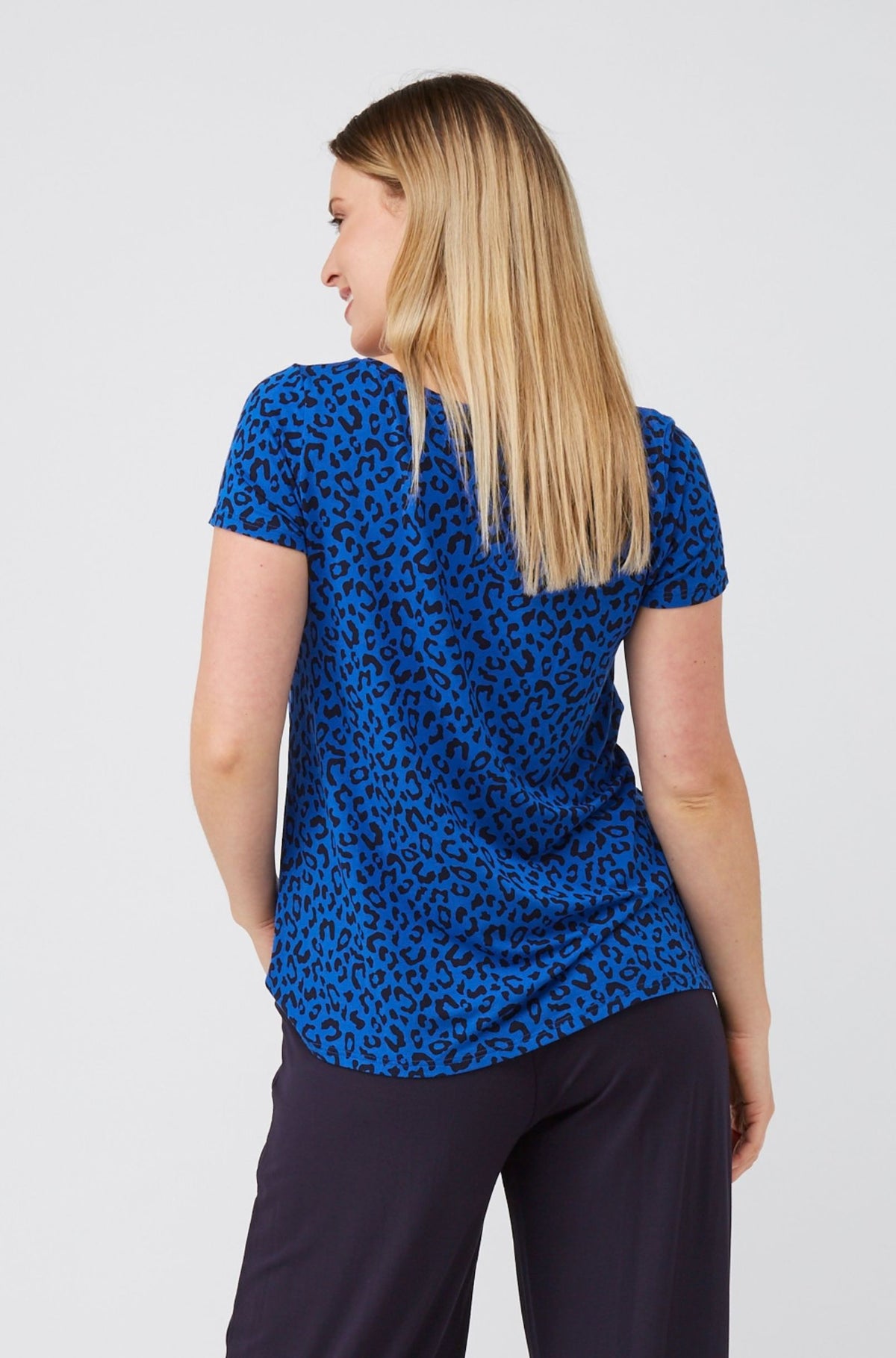 Swing Tee Sample | Leopard Print