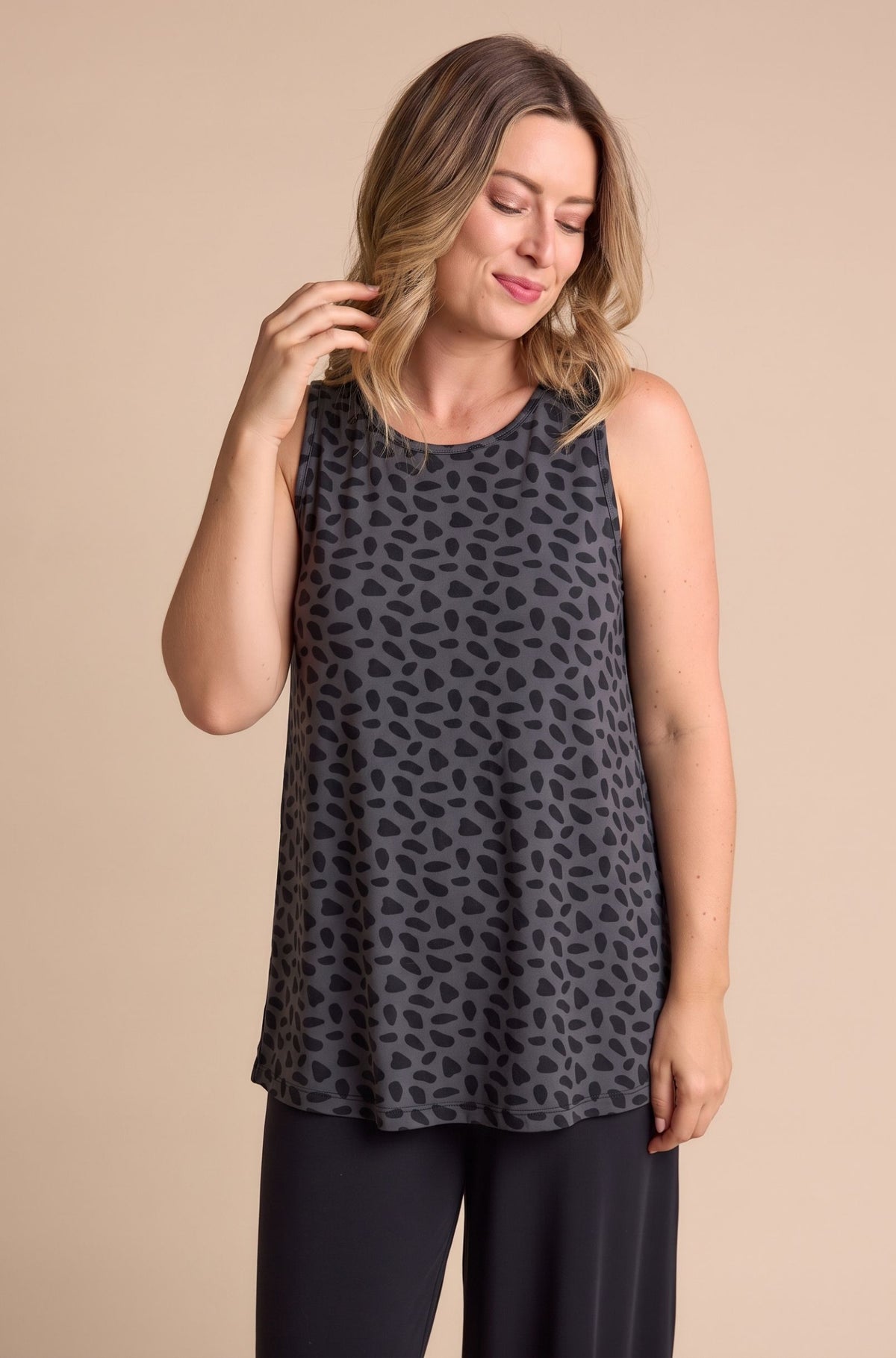 Grace Swing Tank Sample - Safari Print