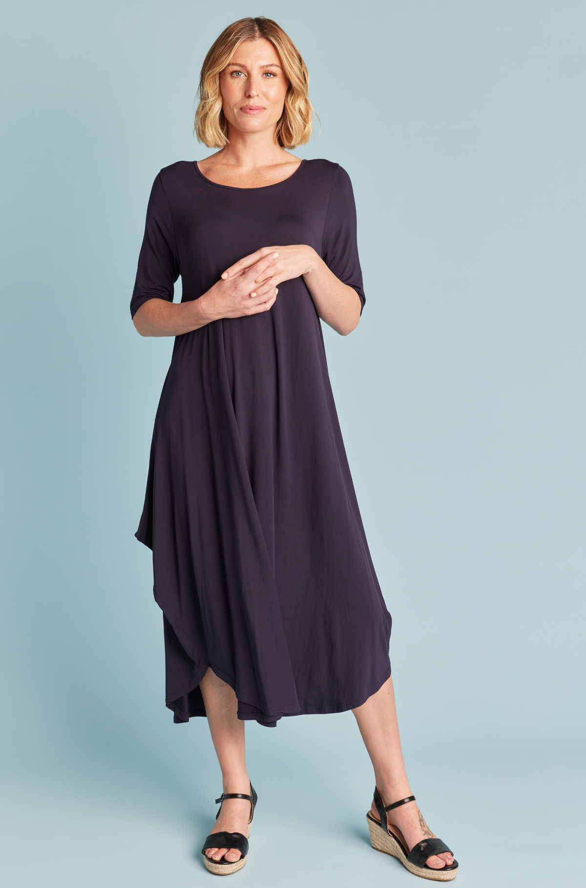 Original Tri Dress - French Navy