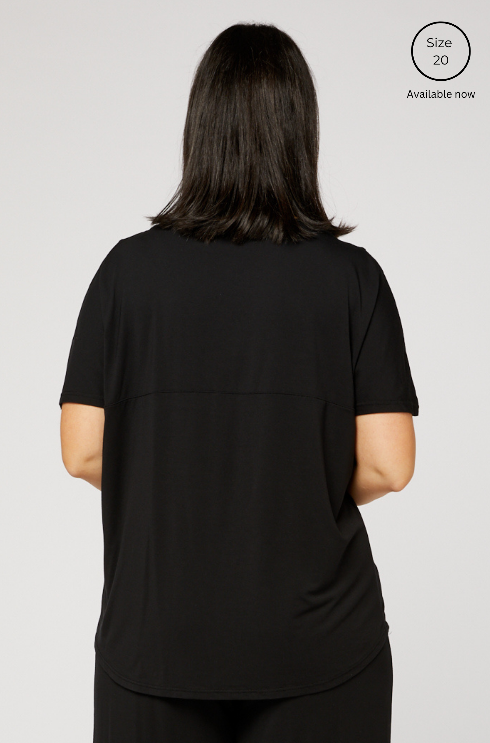 Ivy Swing Tee - Black - Tani Australia