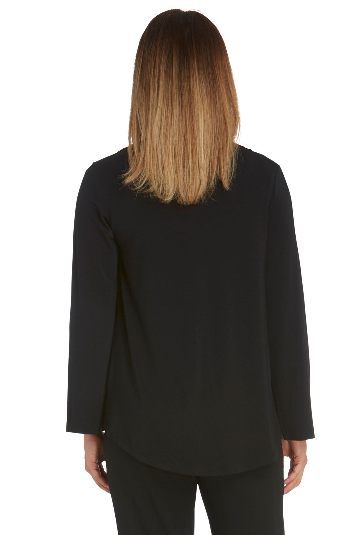 Waterfall Cardi - Black