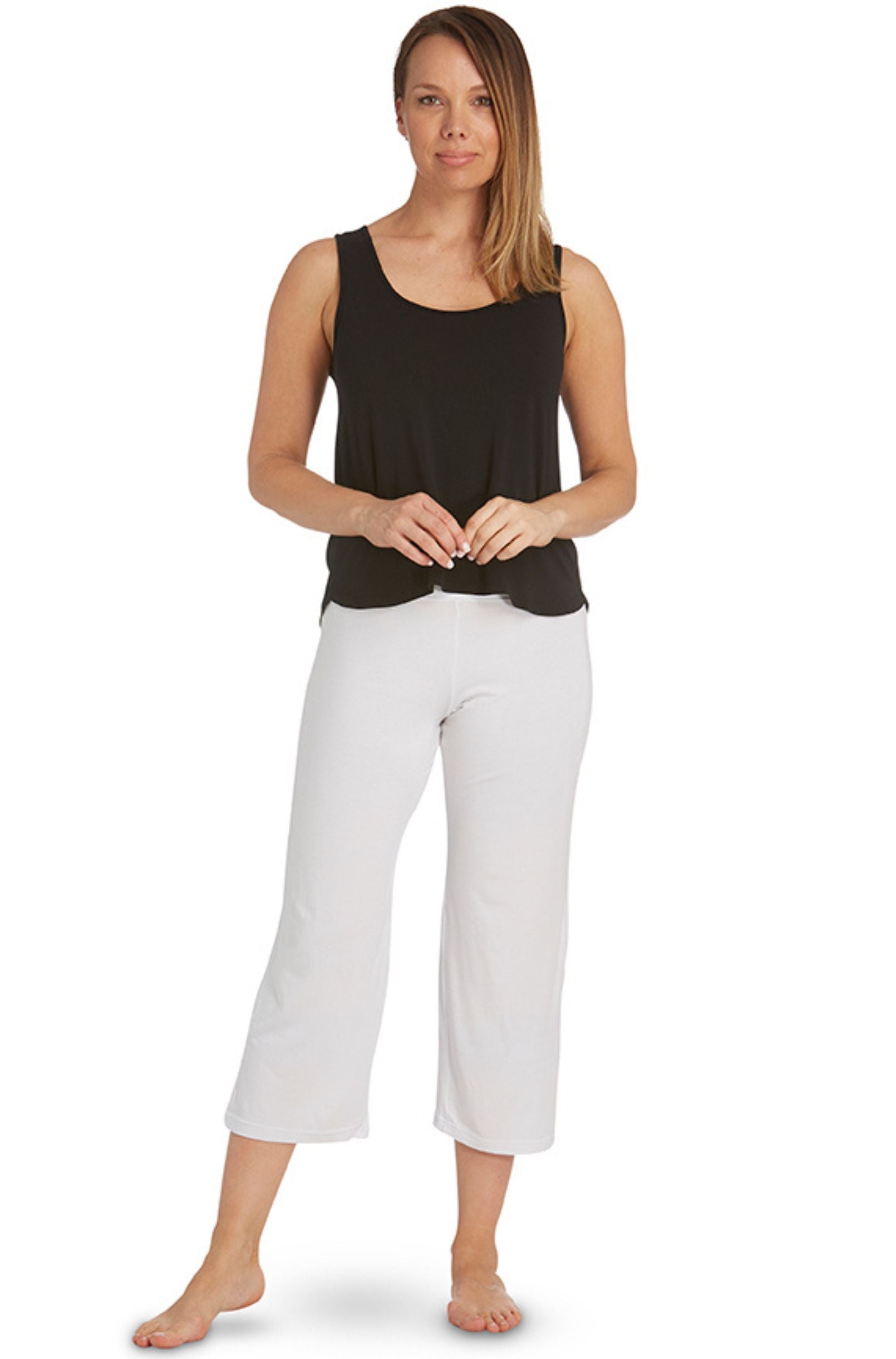 Capri Straight Leg - White