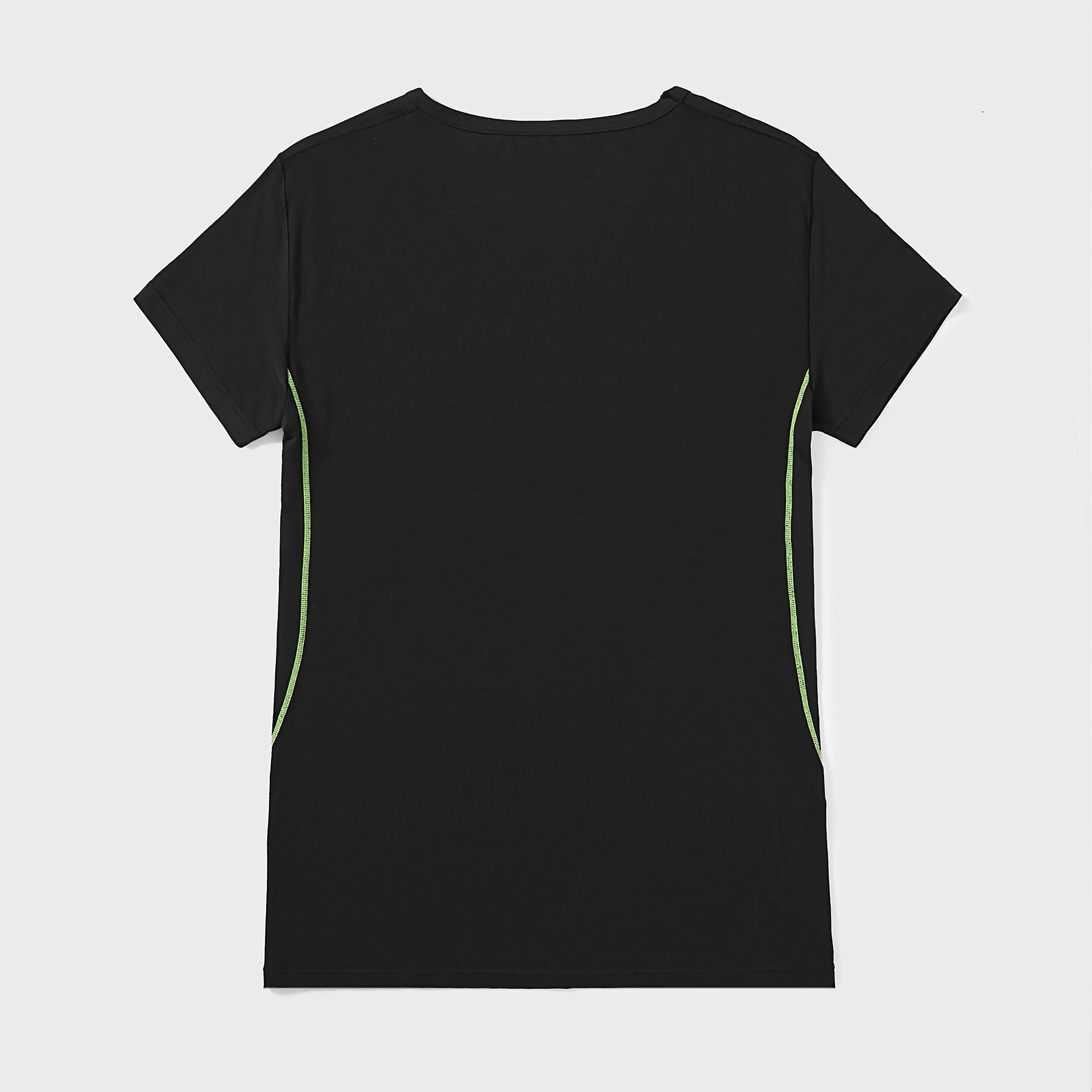 Sport Mesh Crew Neck Tee Black