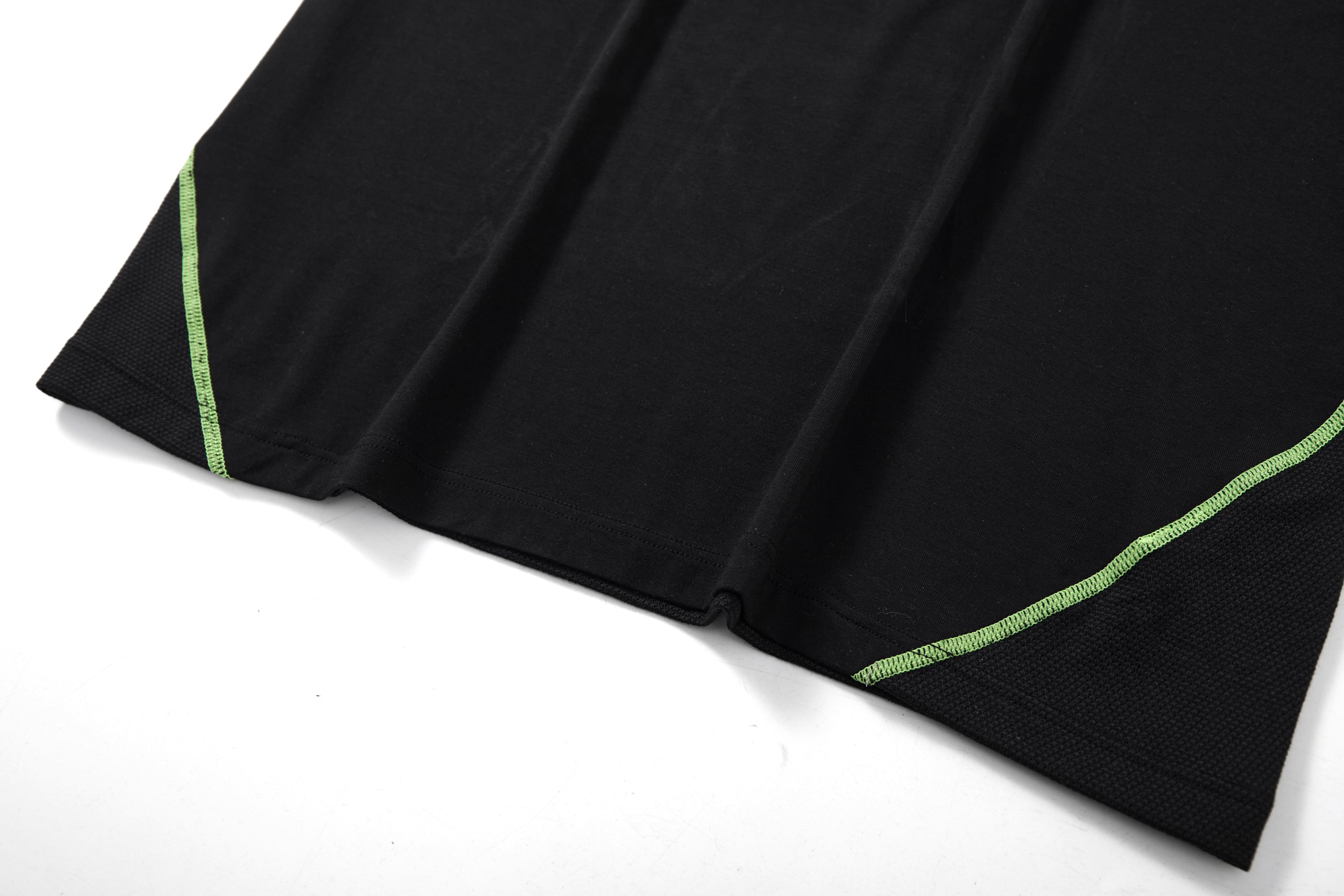 Sport Mesh Crew Neck Tee Black