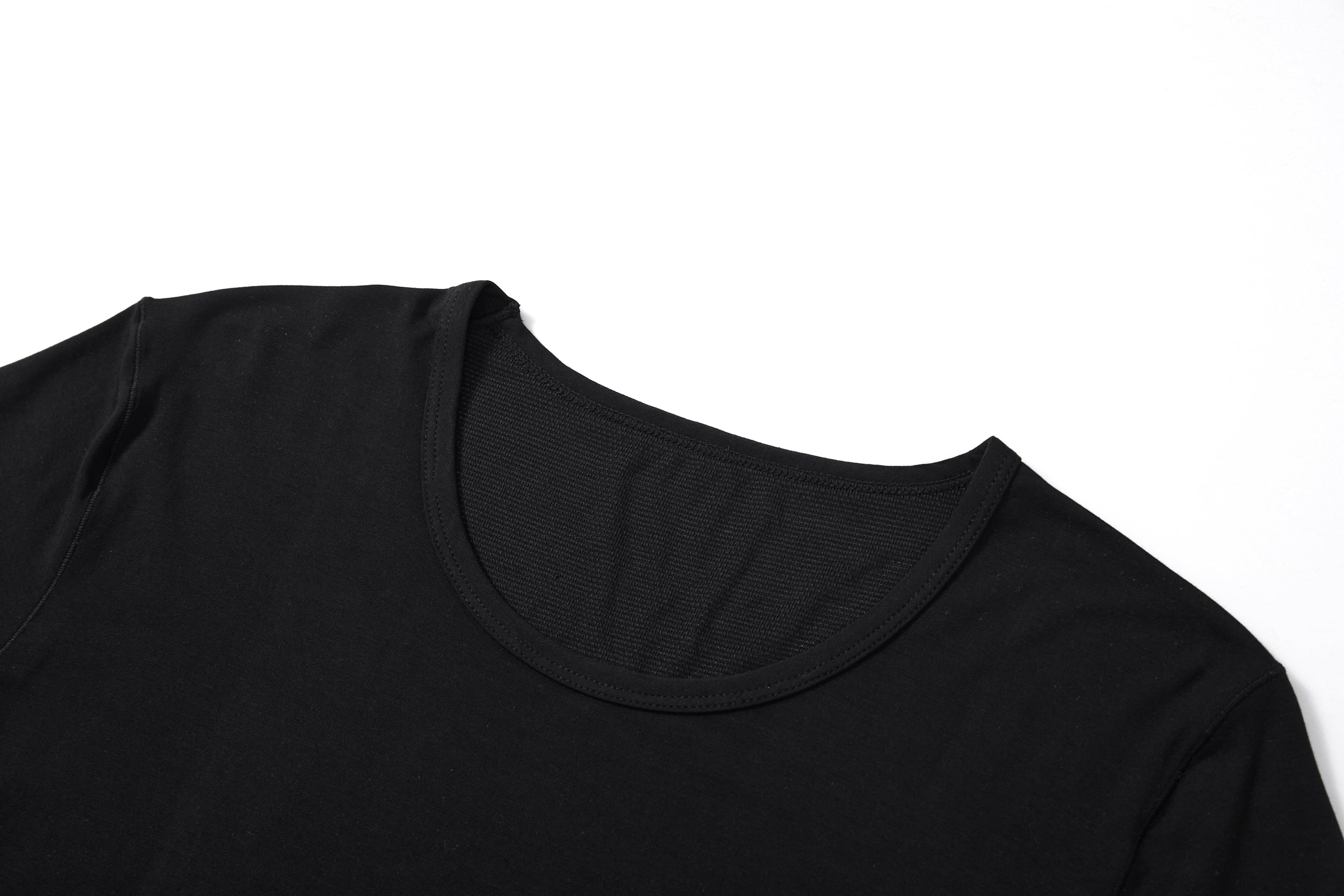 Sport Mesh Crew Neck Tee Black