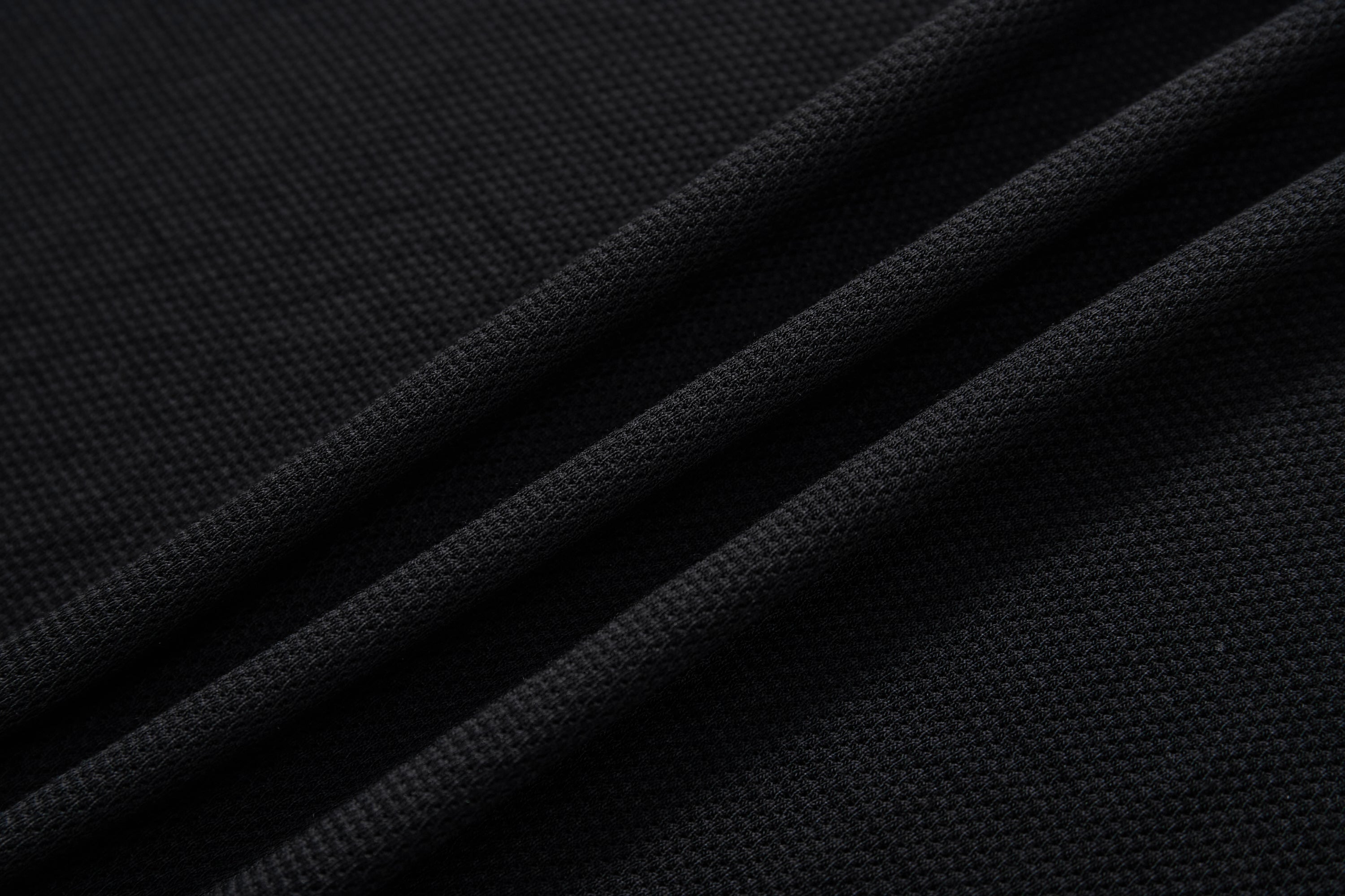 Sport Mesh Crew Neck Tee Black
