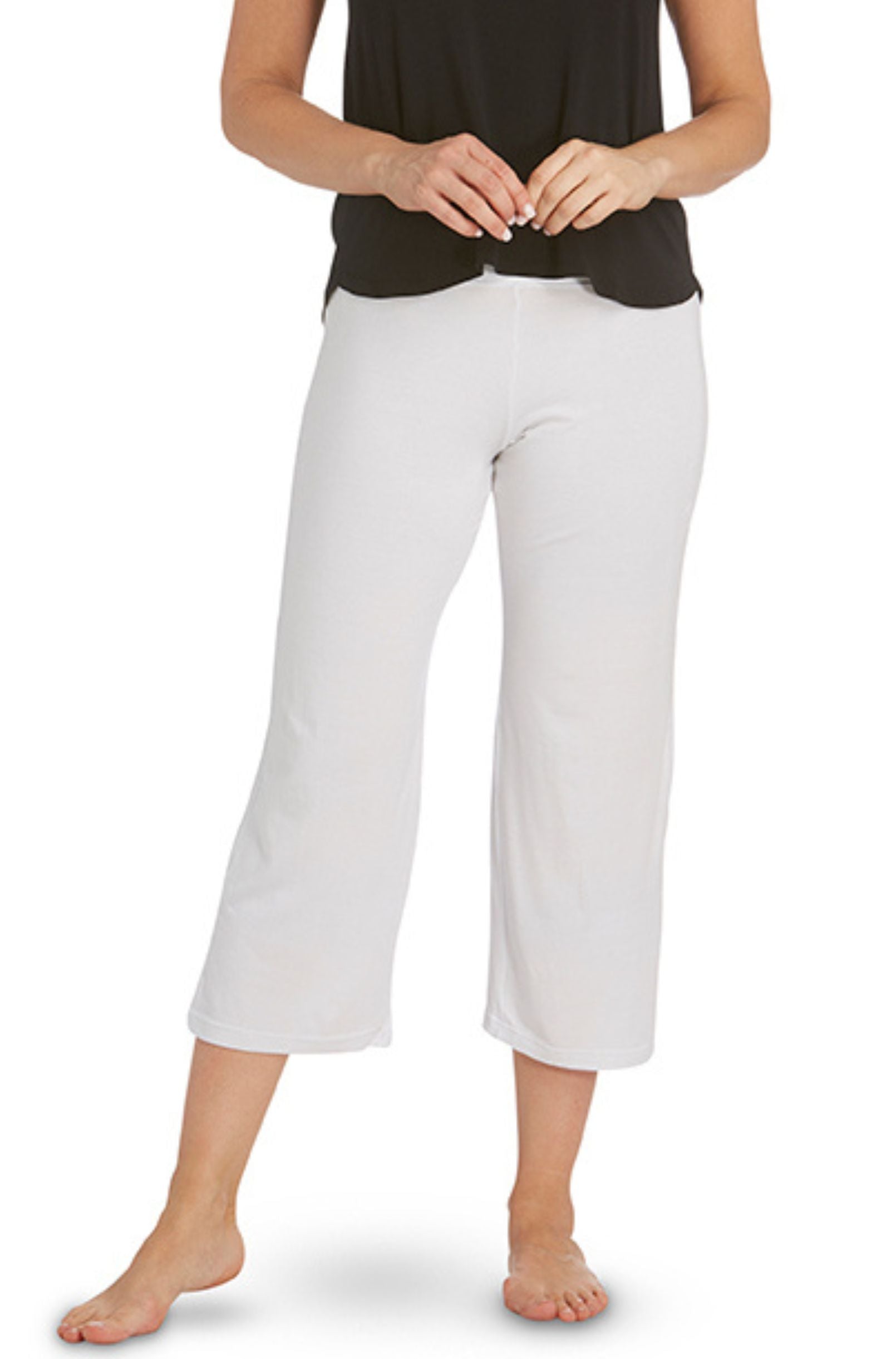Capri Straight Leg - White