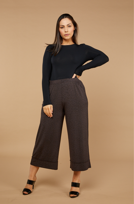 Culotte Resort Pant - Wild Licorice