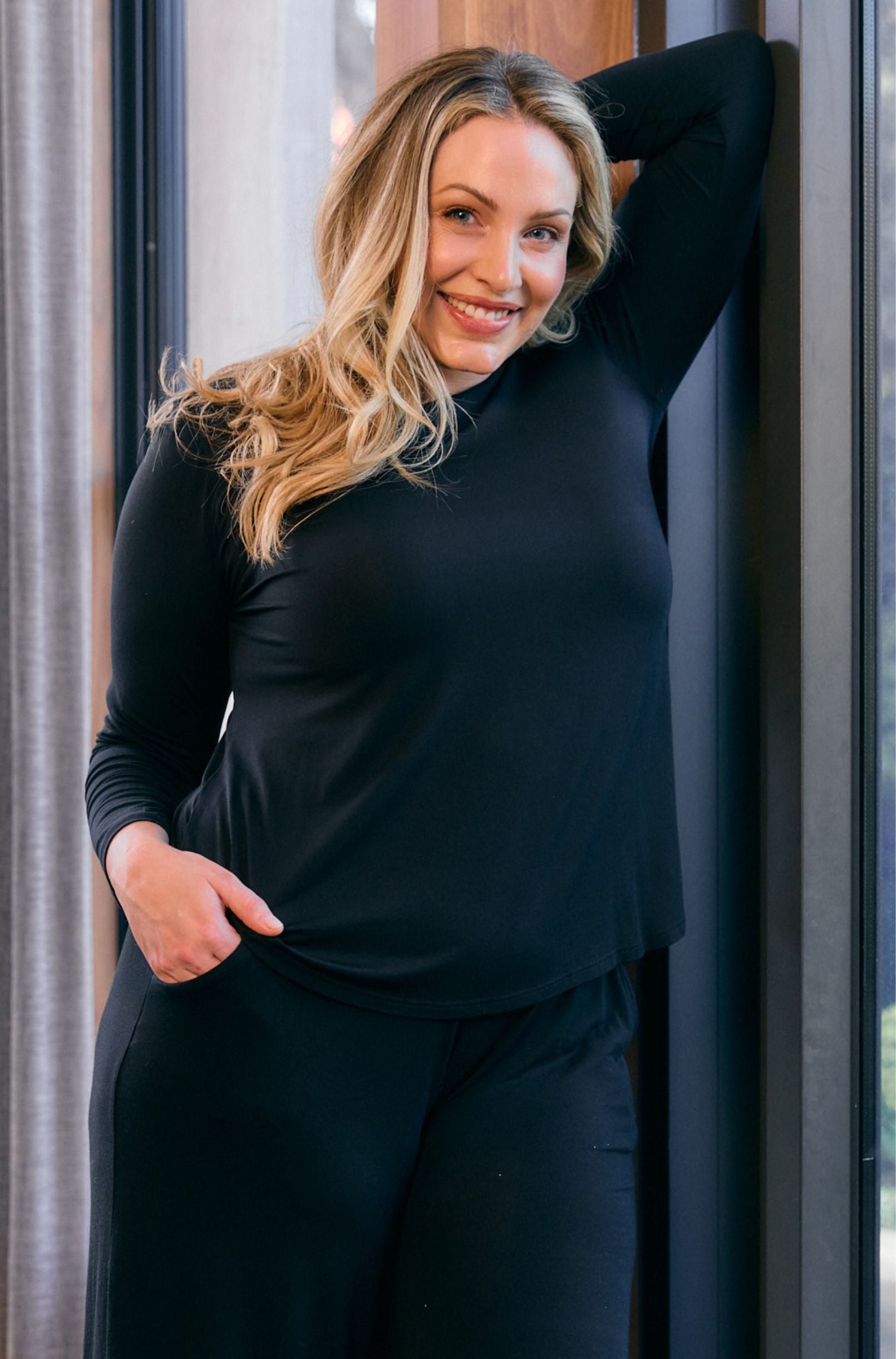 Cara Long Sleeve - Black