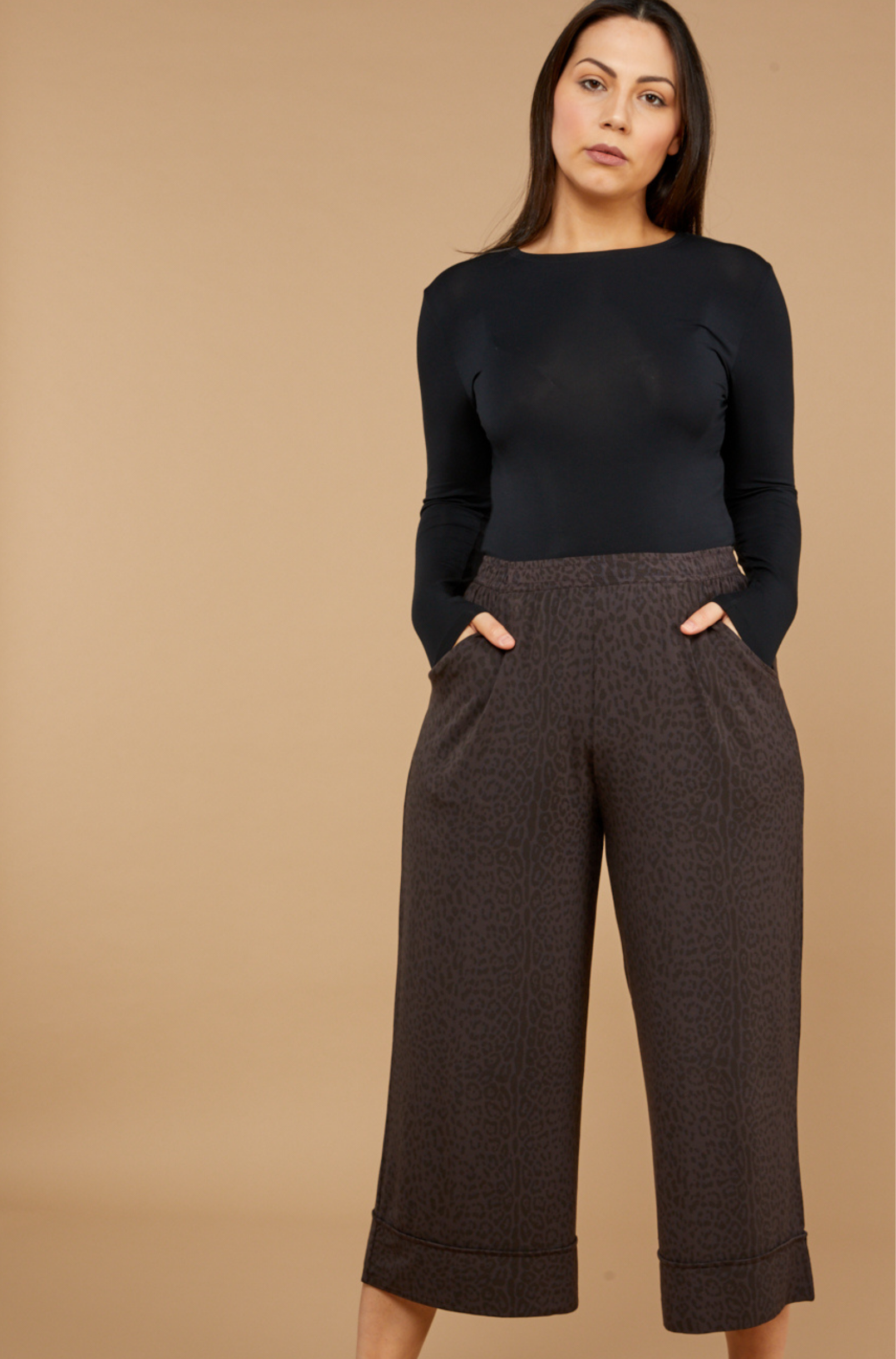 Culotte Resort Pant Wild Licorice