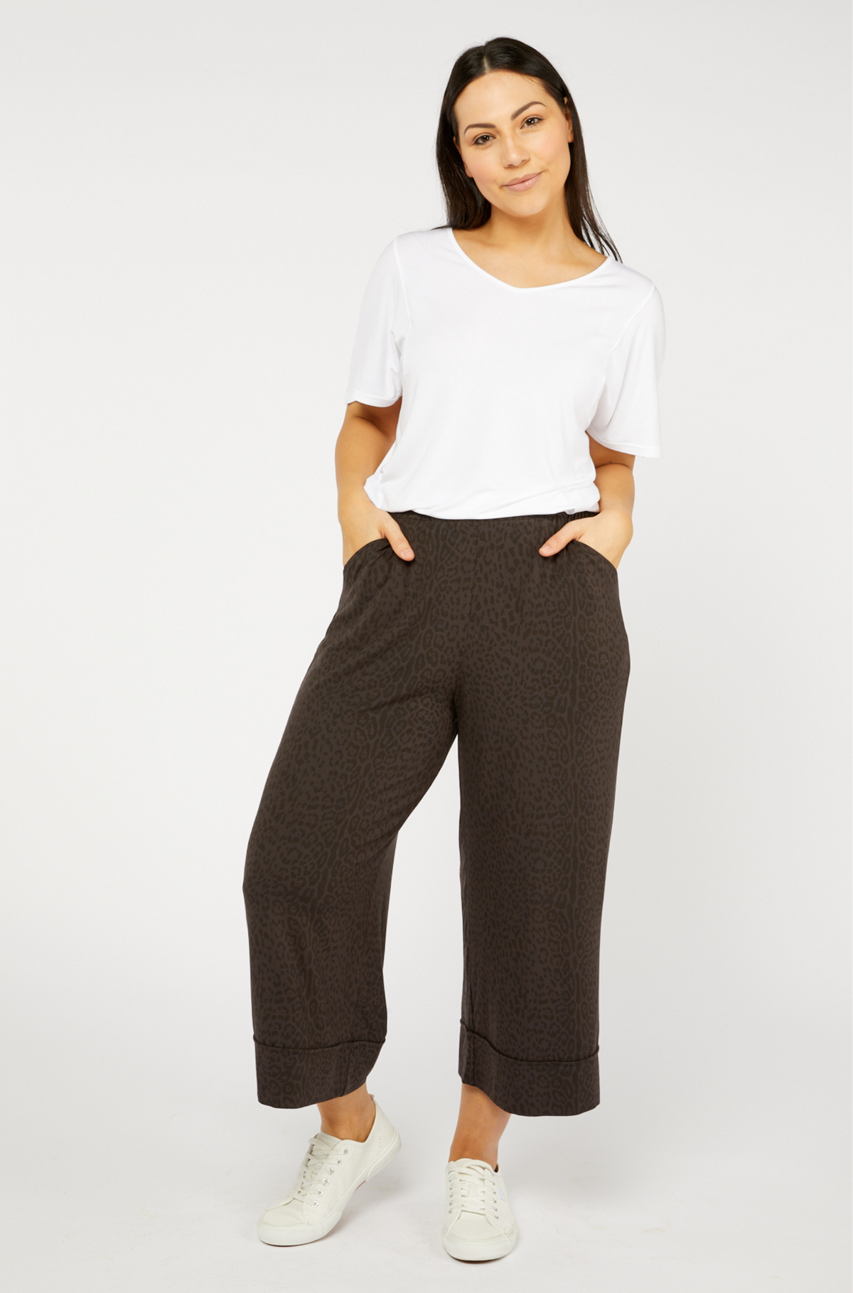 Culotte Resort Pant Wild Licorice