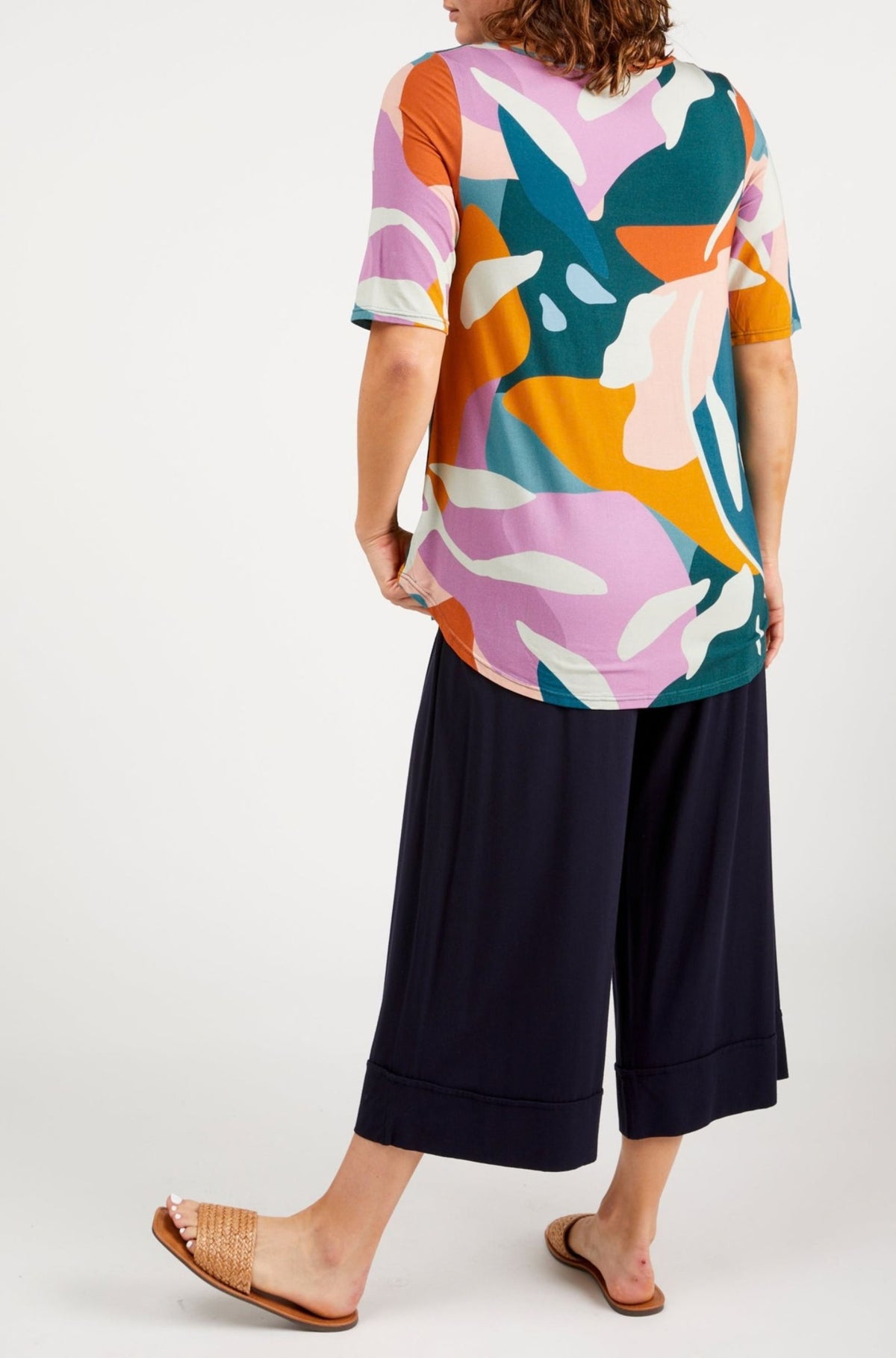Elbow Swing Tee - Cocktail