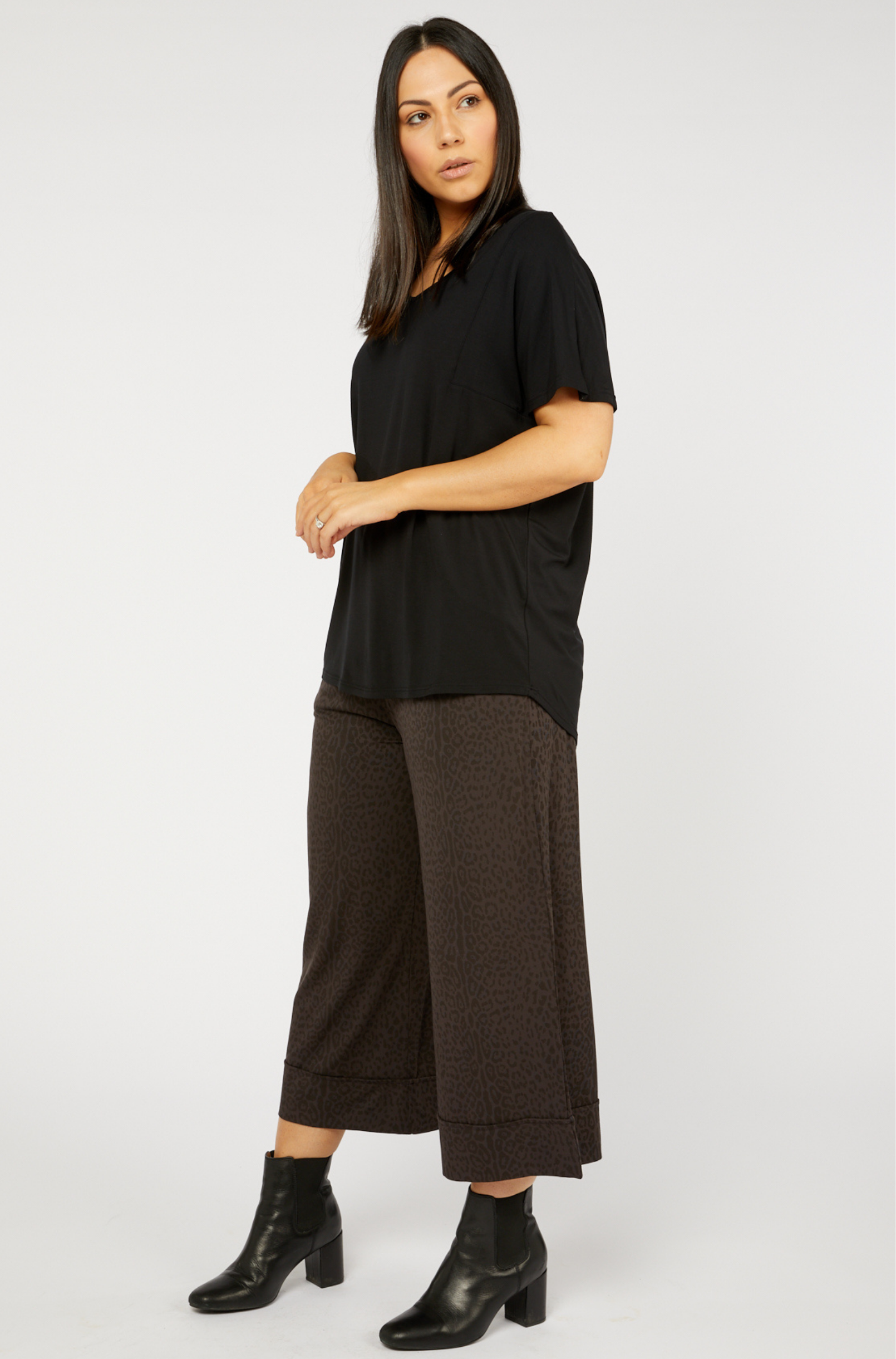 Culotte Resort Pant Wild Licorice