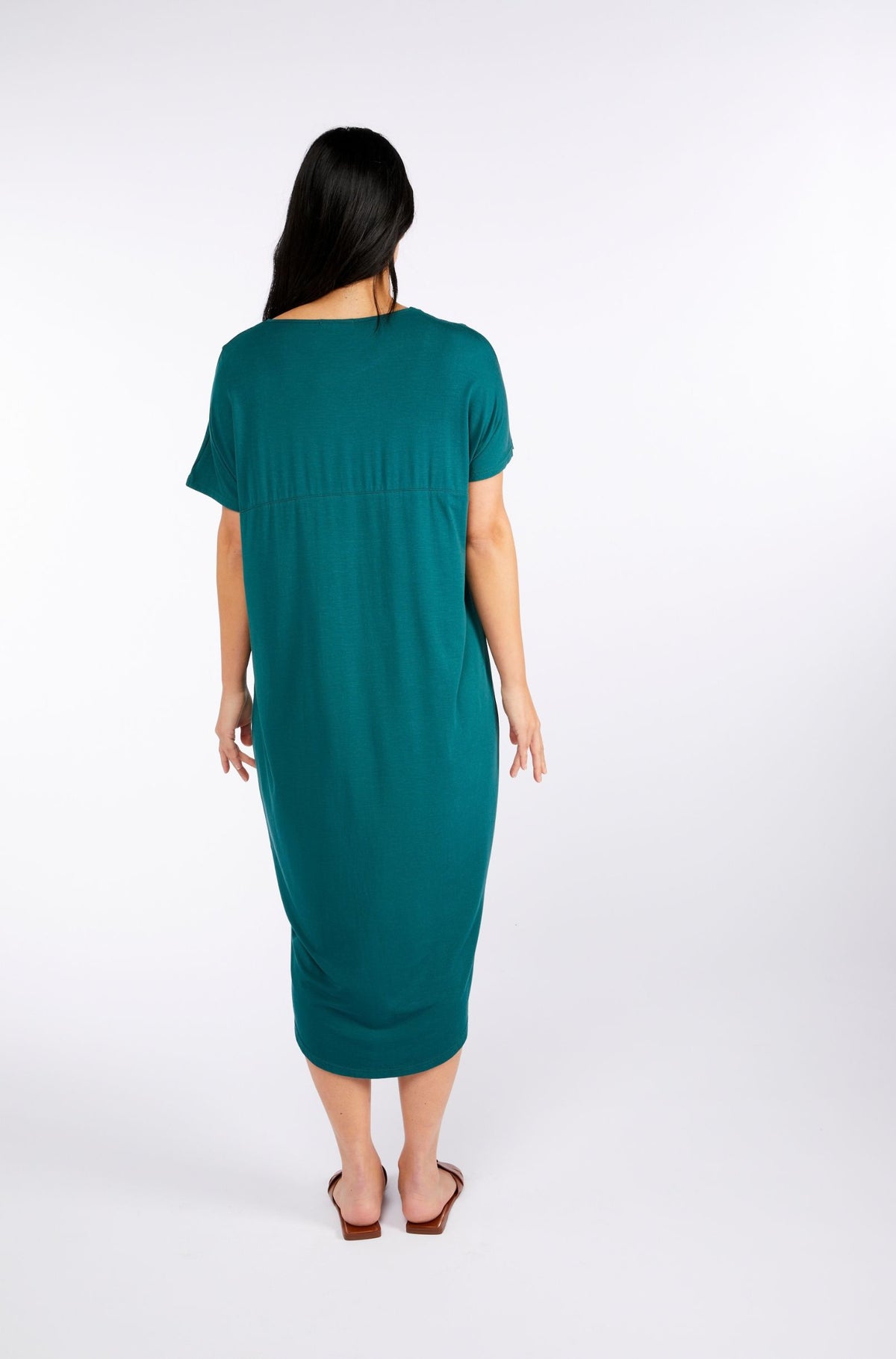 Ivy Midi Dress Sample | Atlantic Deep