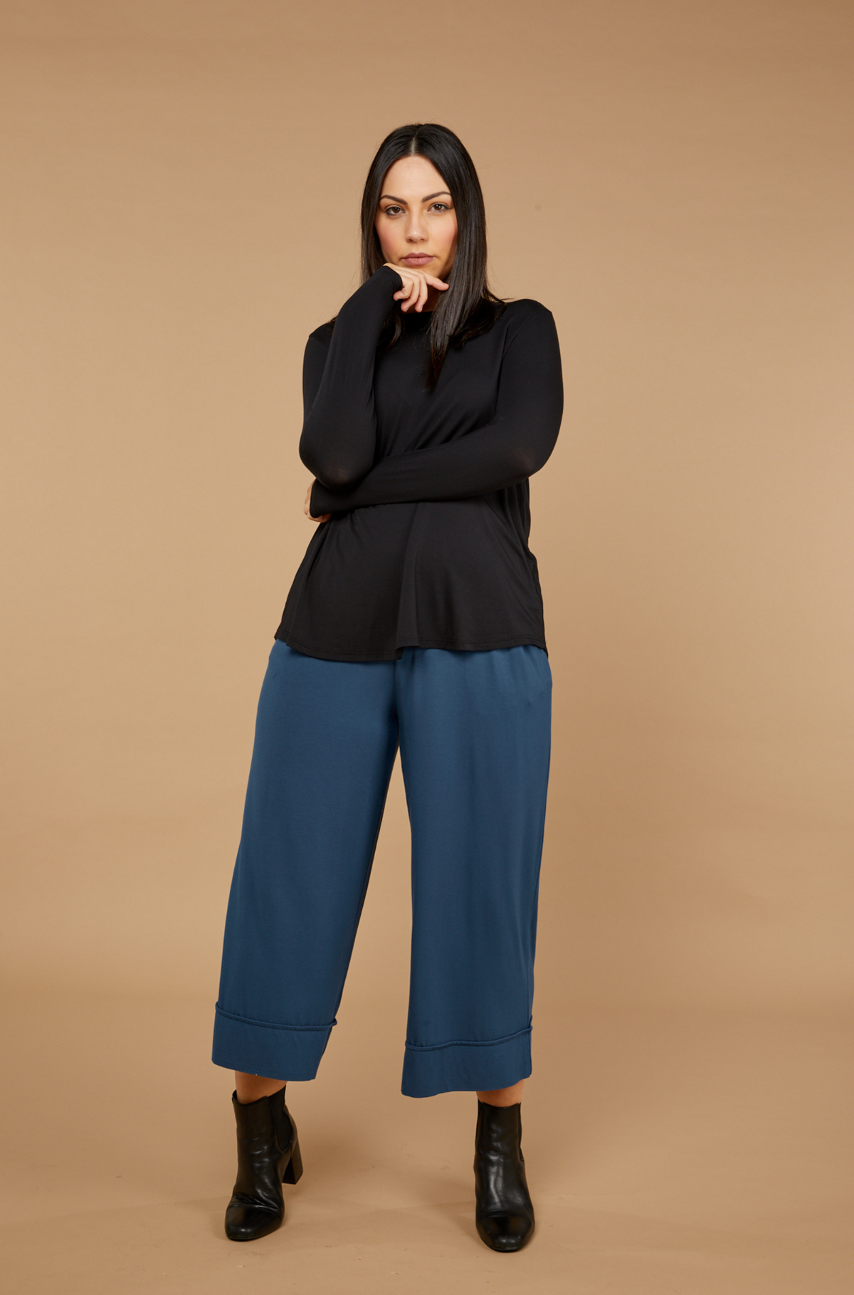 Culotte Resort Pant Deep Sea