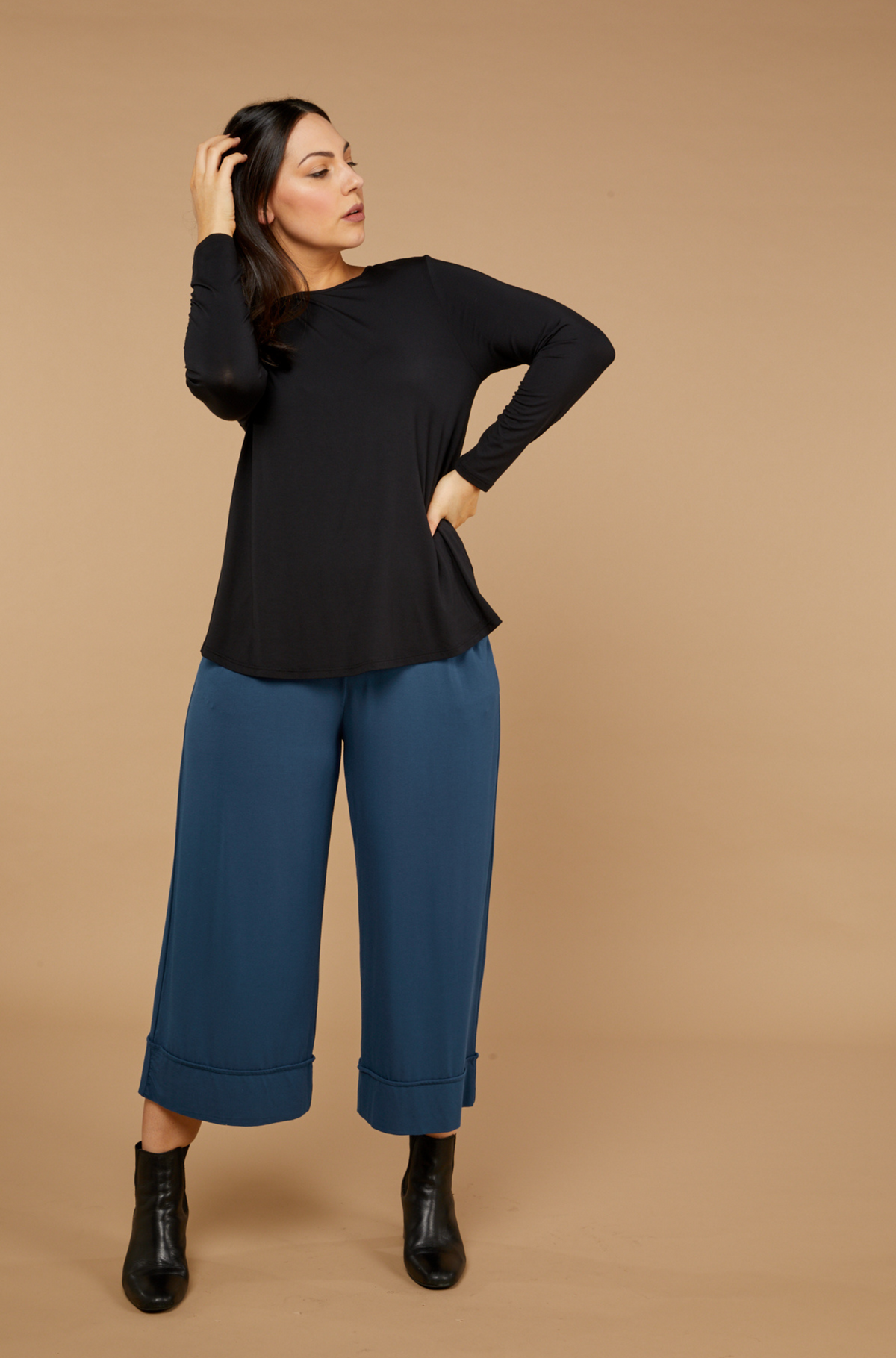 Culotte Resort Pant Deep Sea