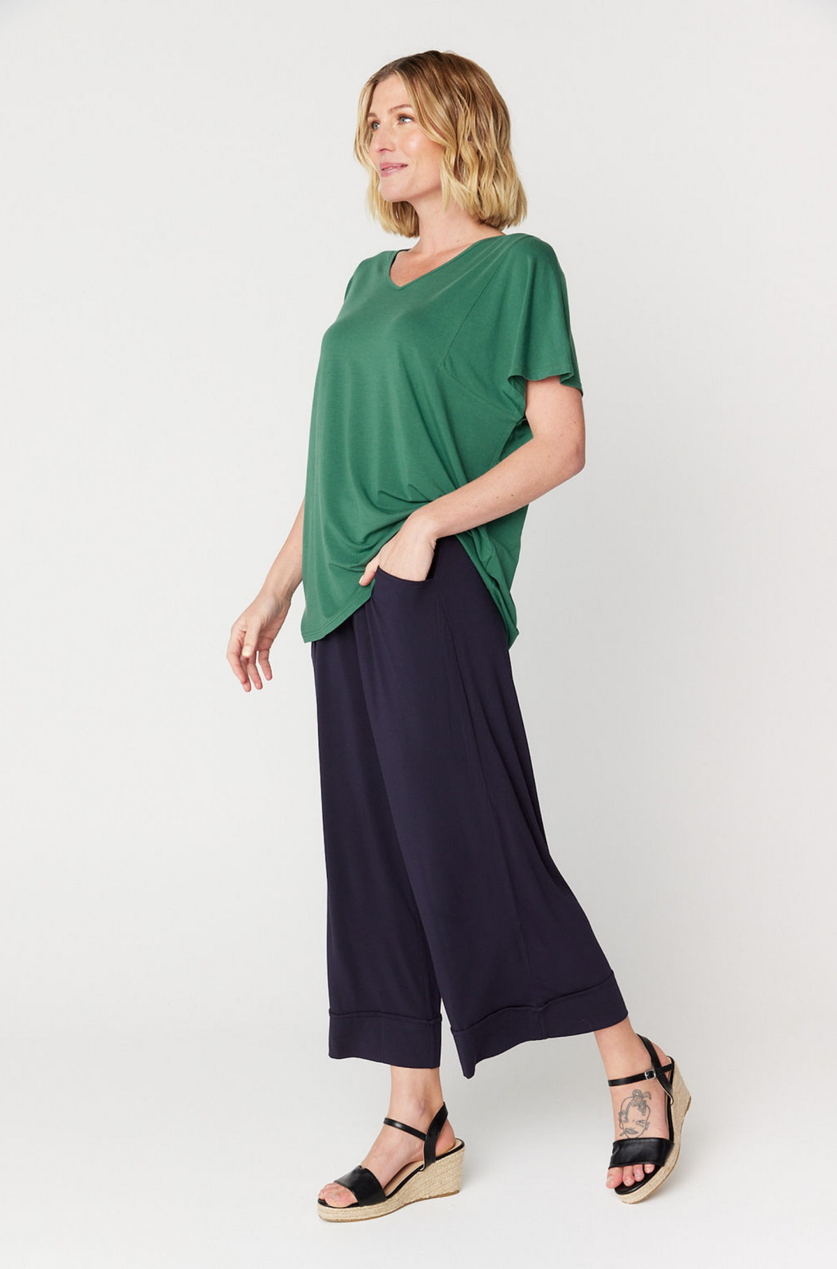 Ivy Swing Tee - Pine