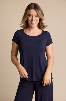 Swing Tee Sample - French Navy