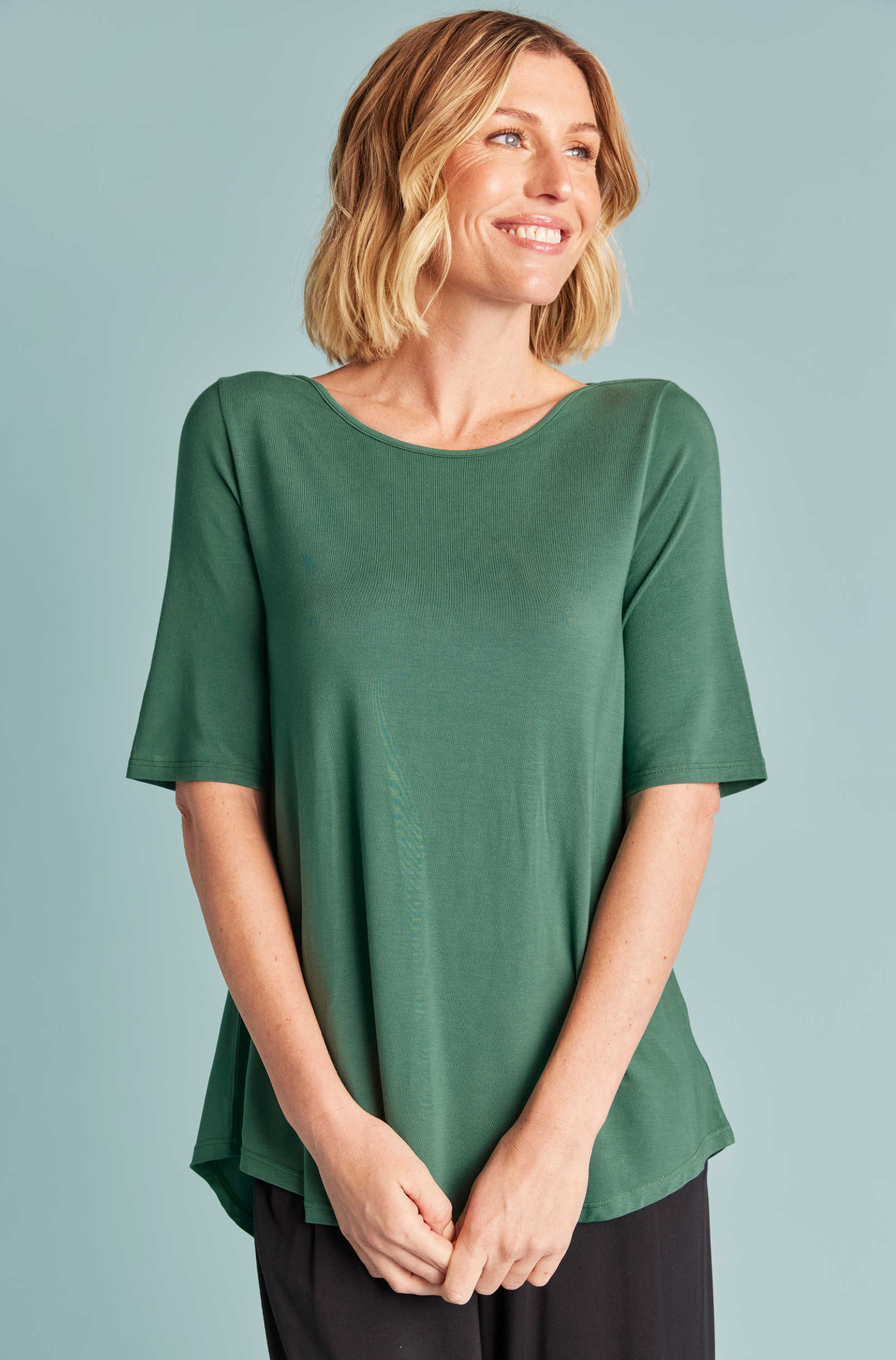 Elbow Swing Tee - Pine