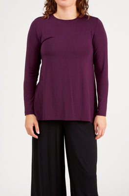 Swing Long Sleeve Sample | Wine