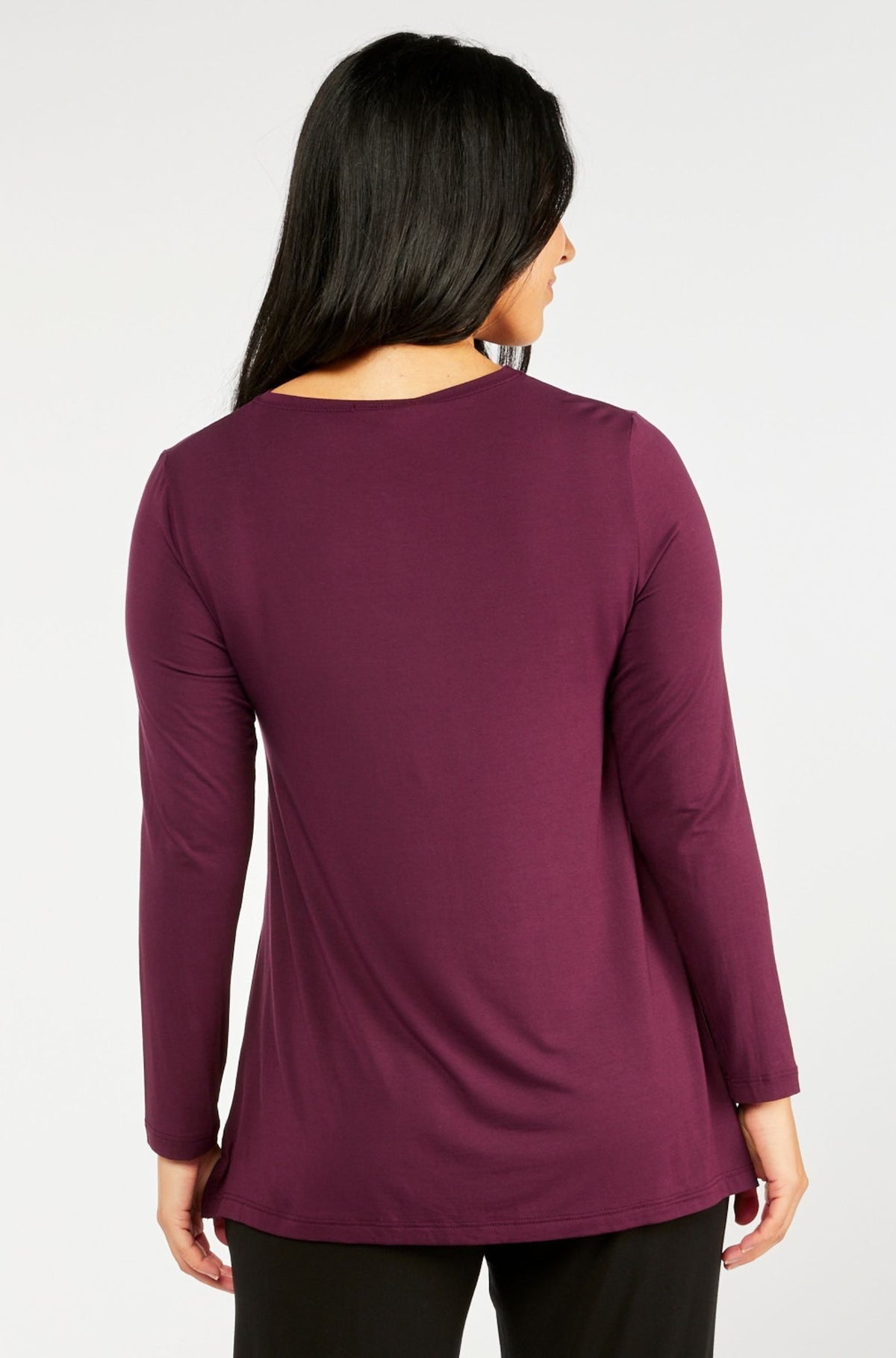 Swing Long Sleeve Sample | Wine