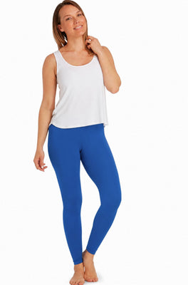 7/8th Legging - Byzantine Blue