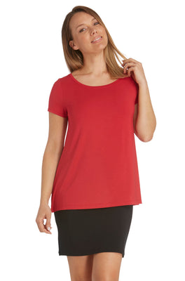 Swing Tee Sample - Crimson