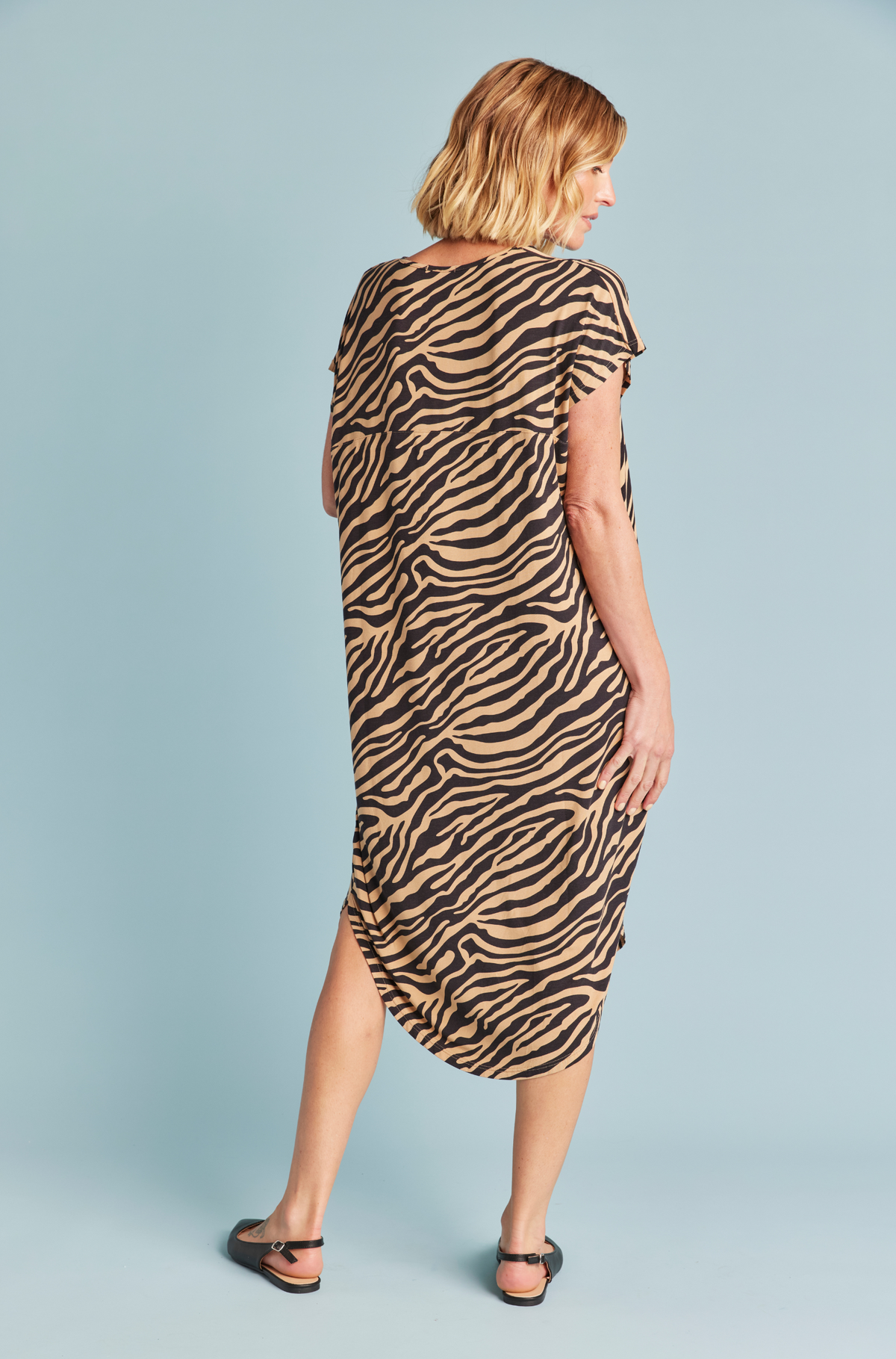 Ivy Midi Dress - Sahara