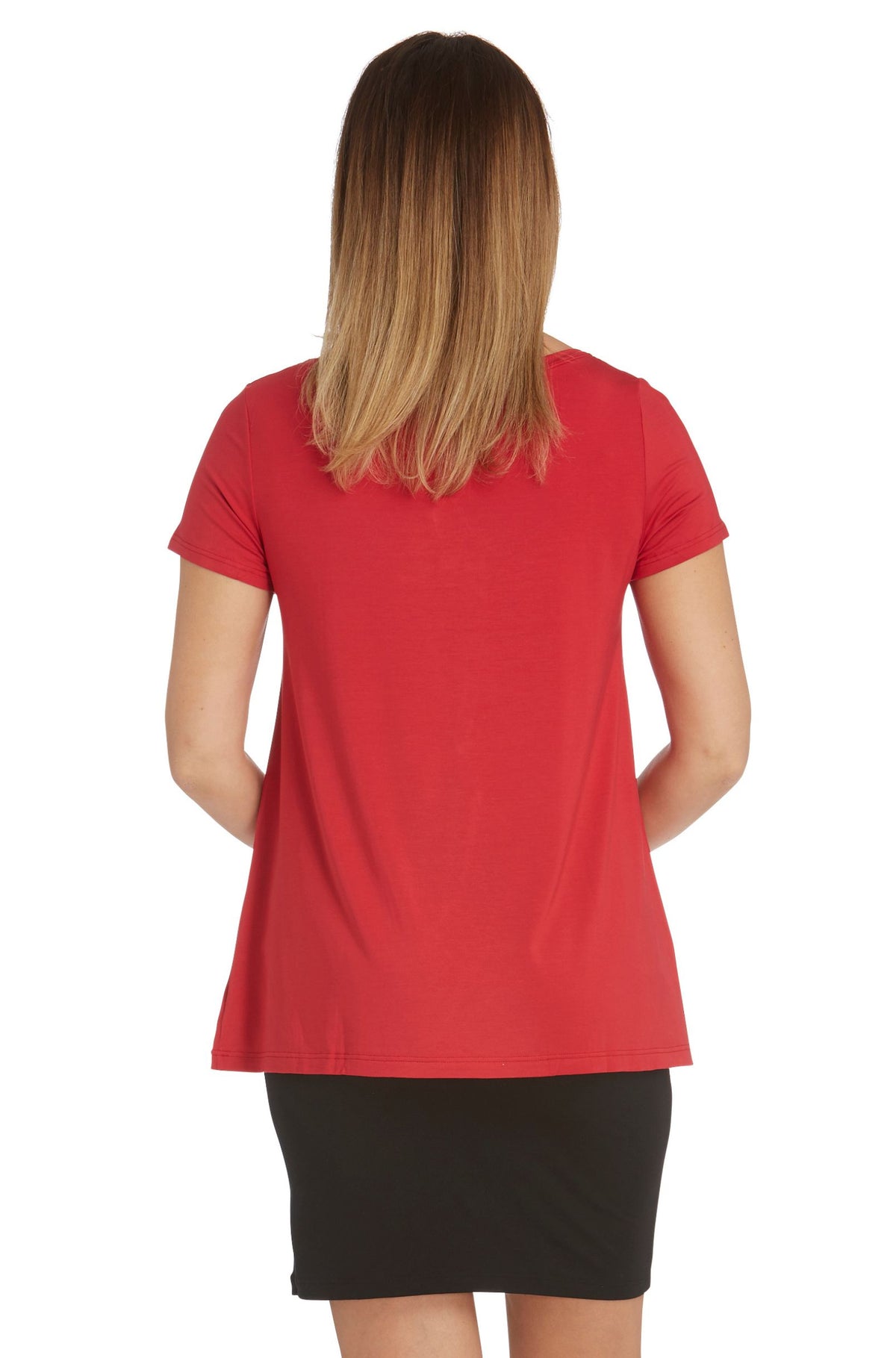 Swing Tee Sample - Crimson