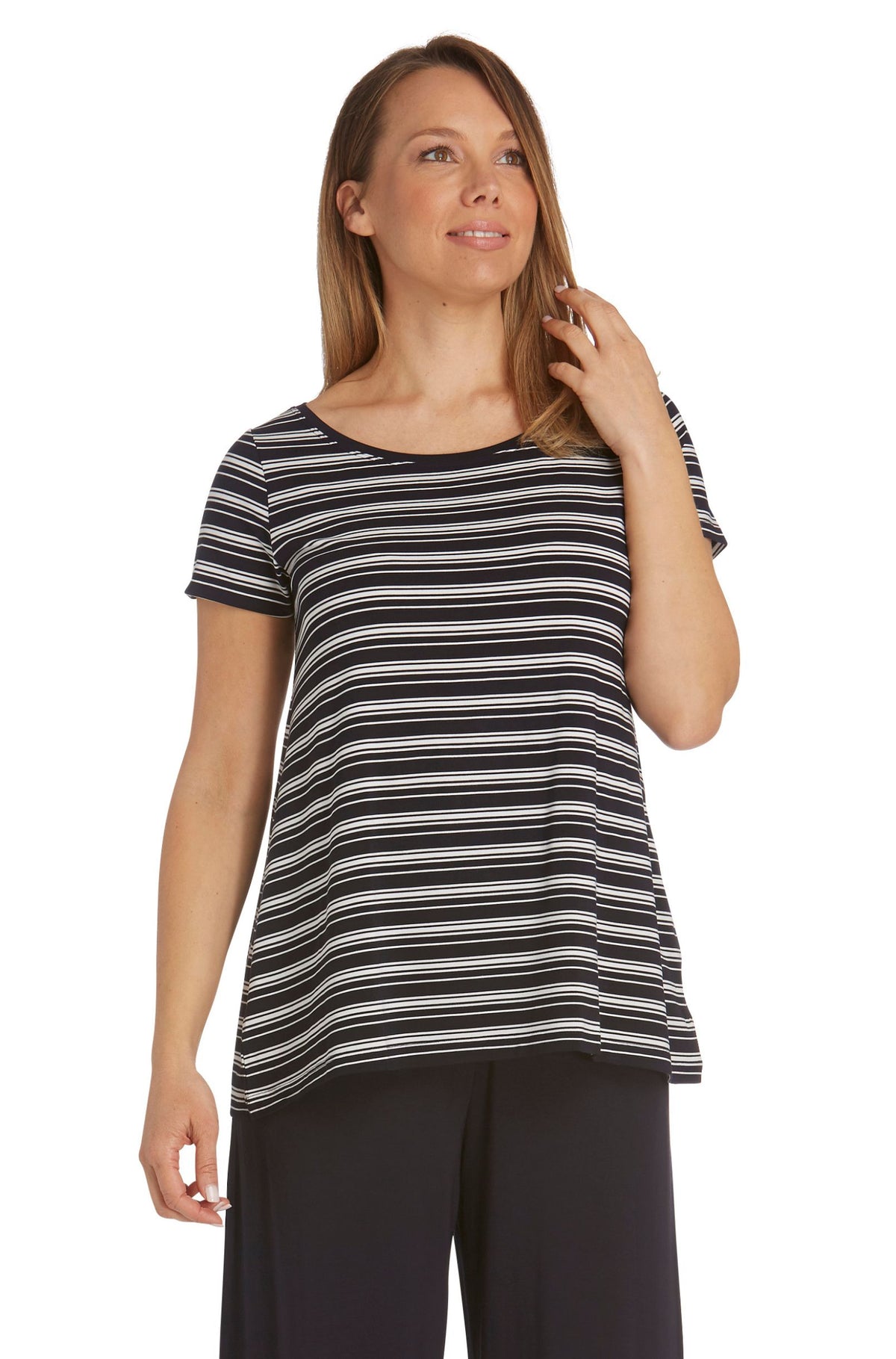 Swing Tee Sample - Capri Stripe