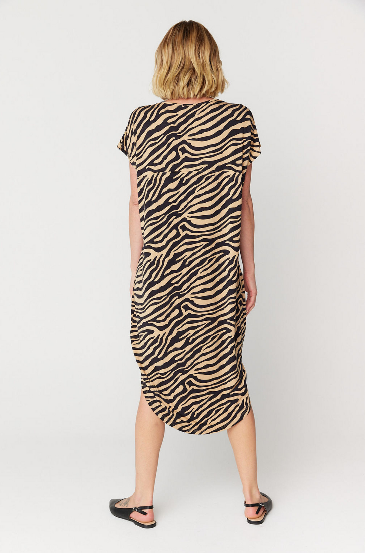 Ivy Midi Dress - Sahara