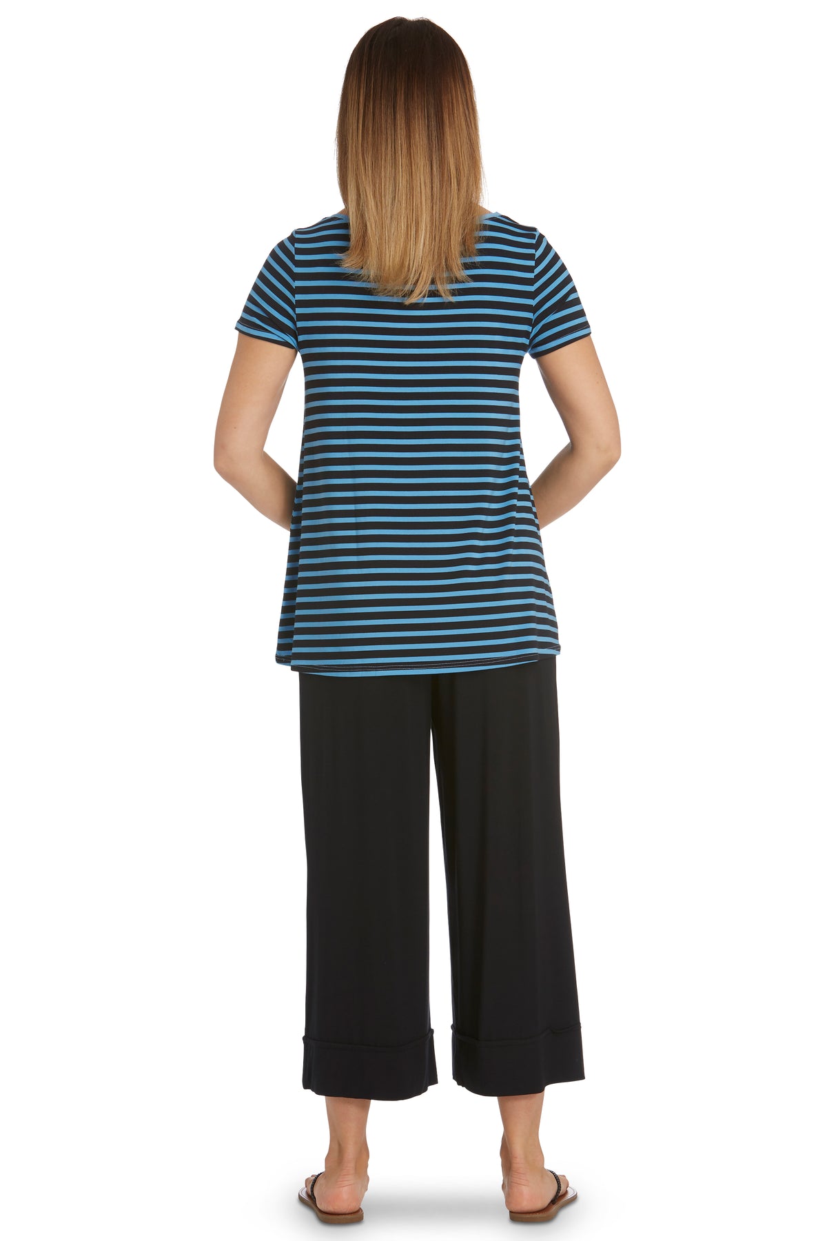 Swing Tee - Regatta Stripe