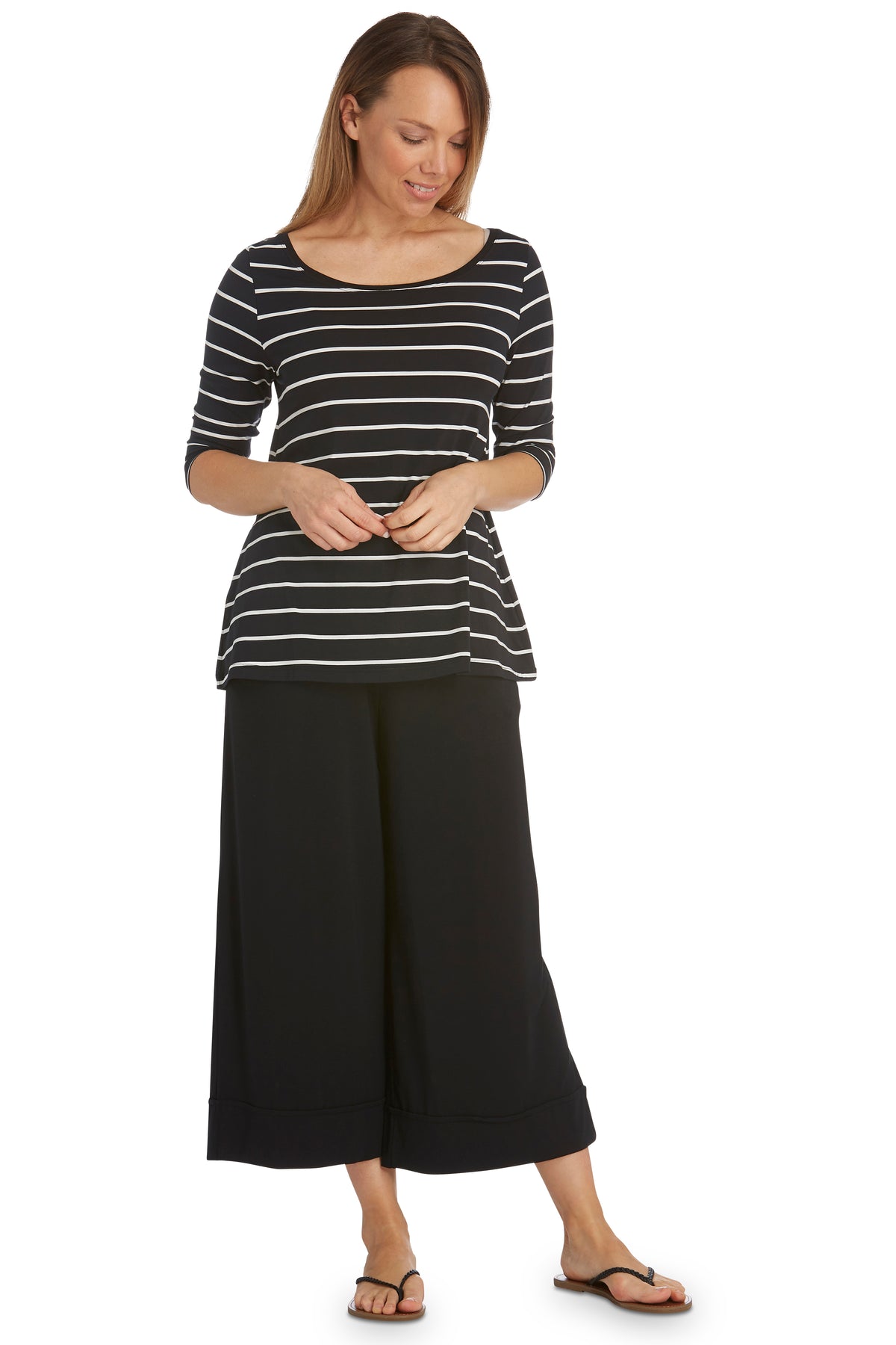 Swing 3/4 Sleeve Sample - Amalfi