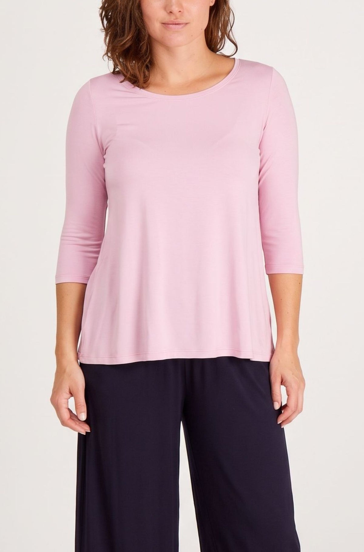 Swing 3/4 Sleeve Sample - Flamingo