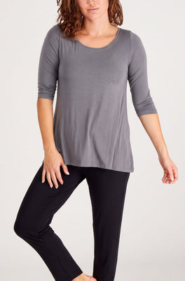 Swing 3/4 Sleeve - Steel Grey