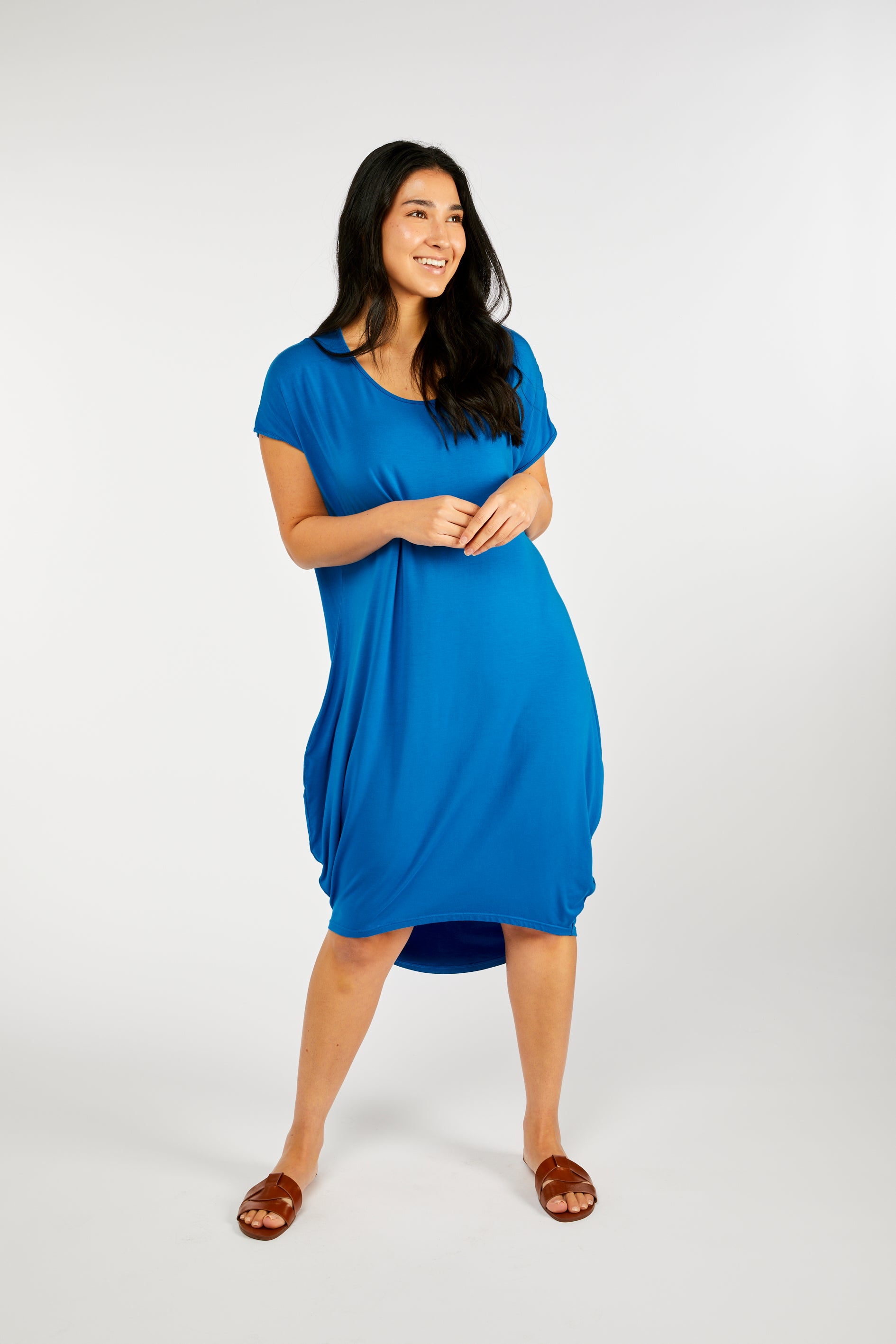 Tulip Dress - Cobalt