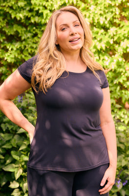 Swing Tee - French Navy