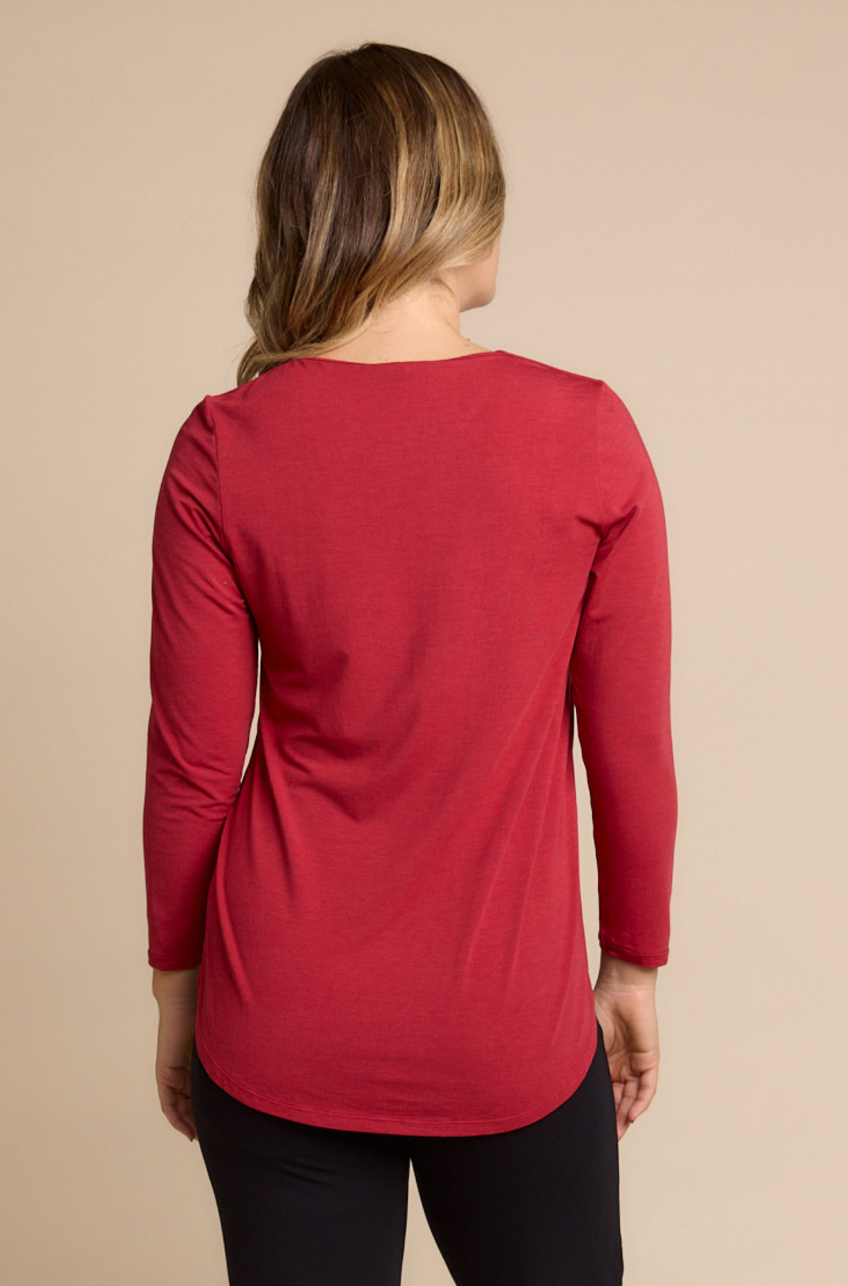 Cara Long Sleeve - Red Berry