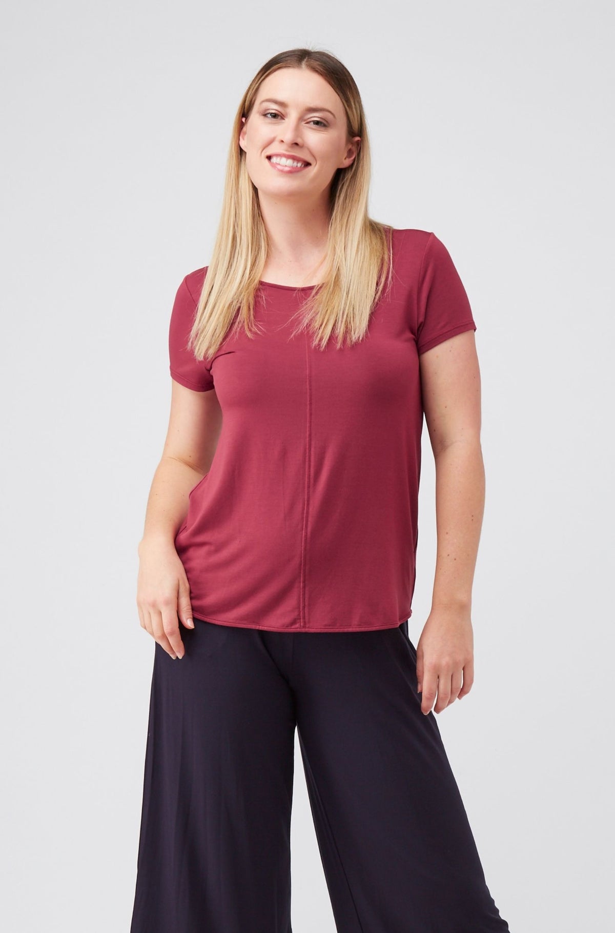 Panel Tee Sample | Sangria