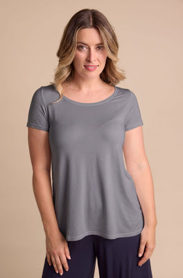 Swing Tee Sample - Steel Grey