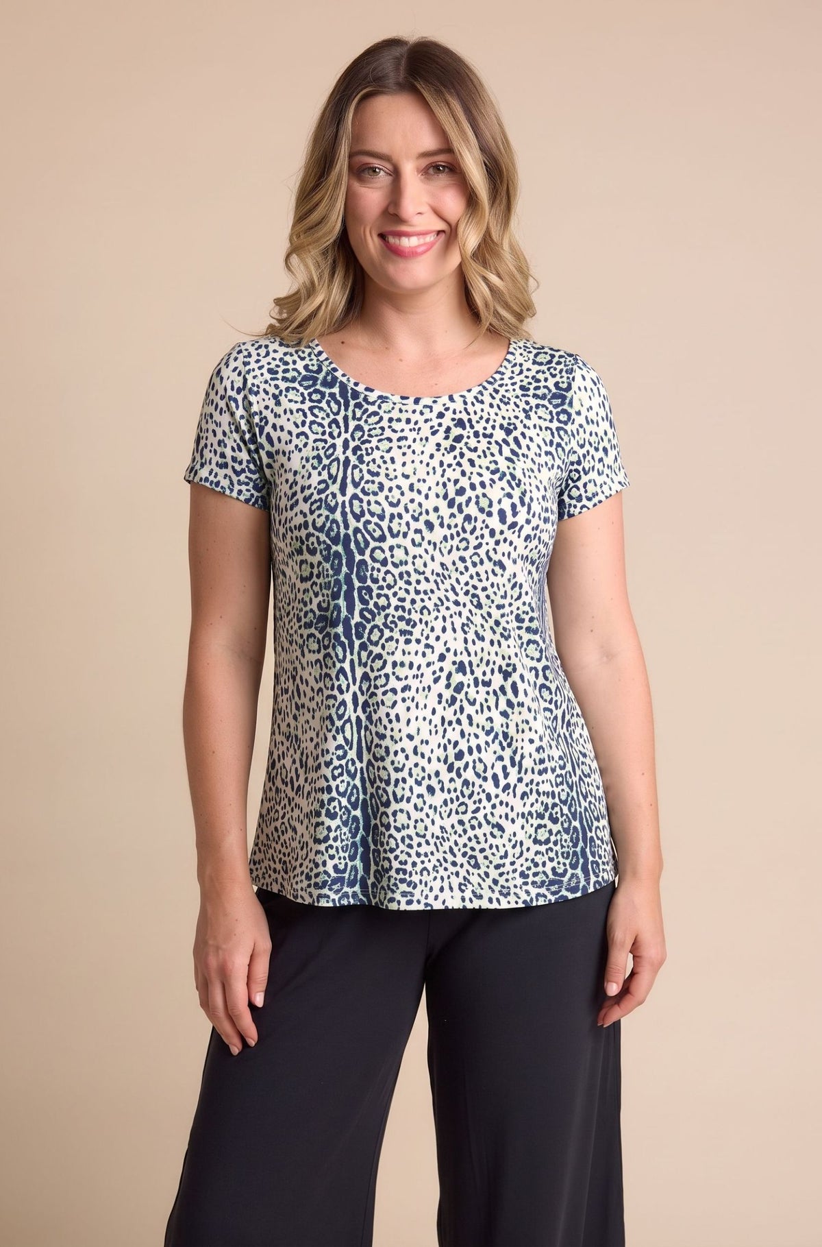 Swing Tee Sample - Blue Jaguar