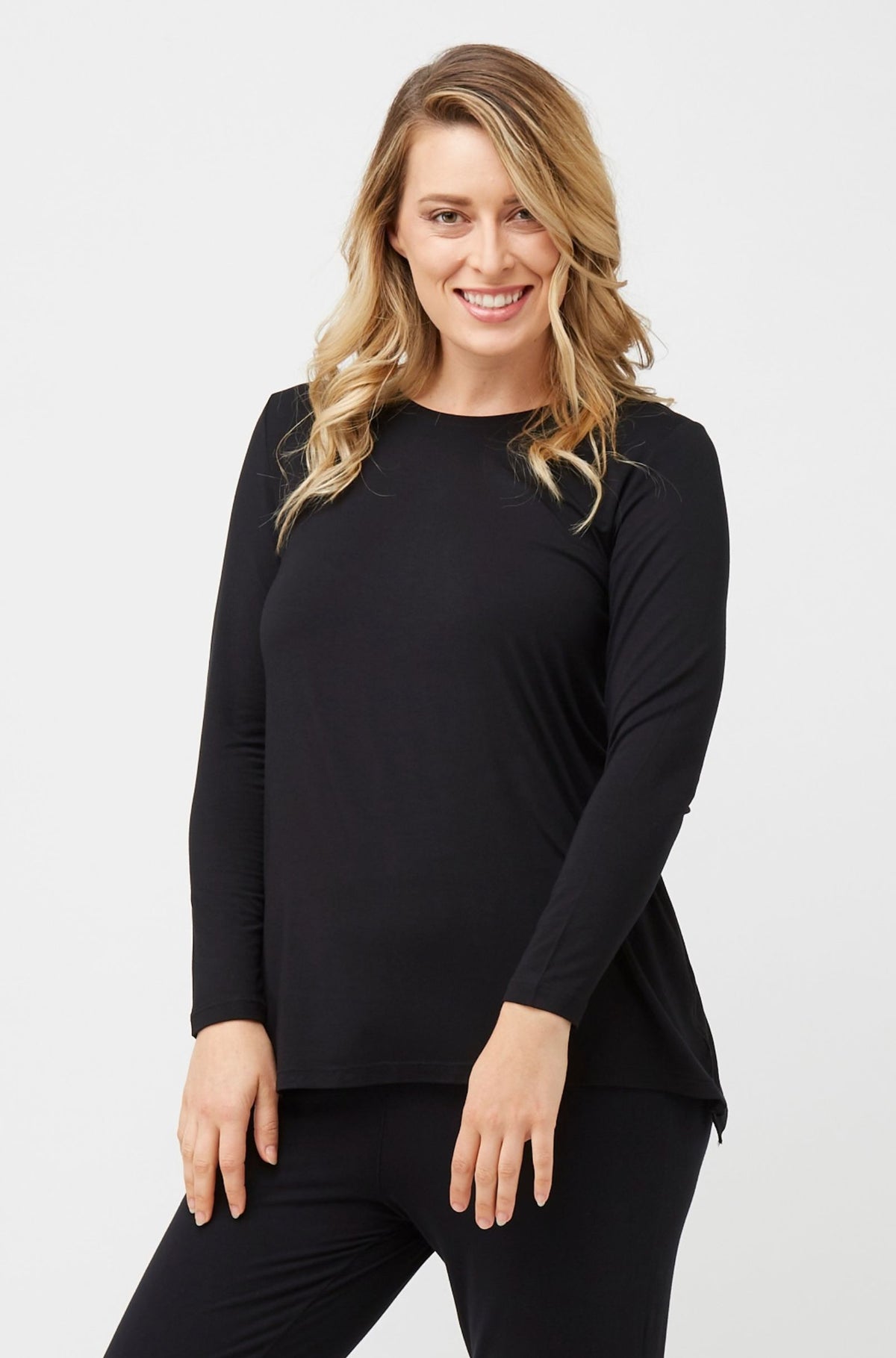 Swing Long Sleeve Sample | Black