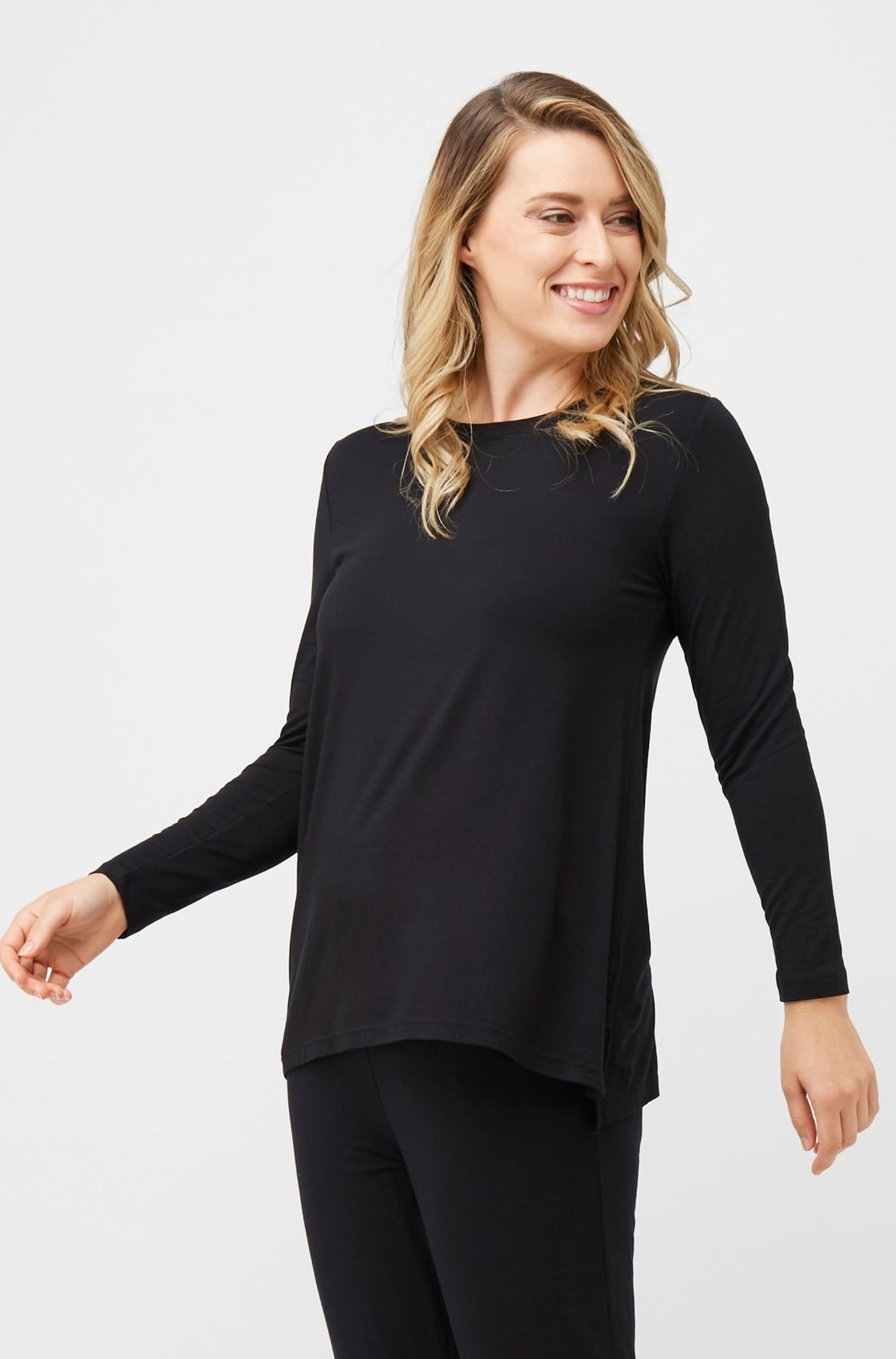 Swing Long Sleeve Sample | Black