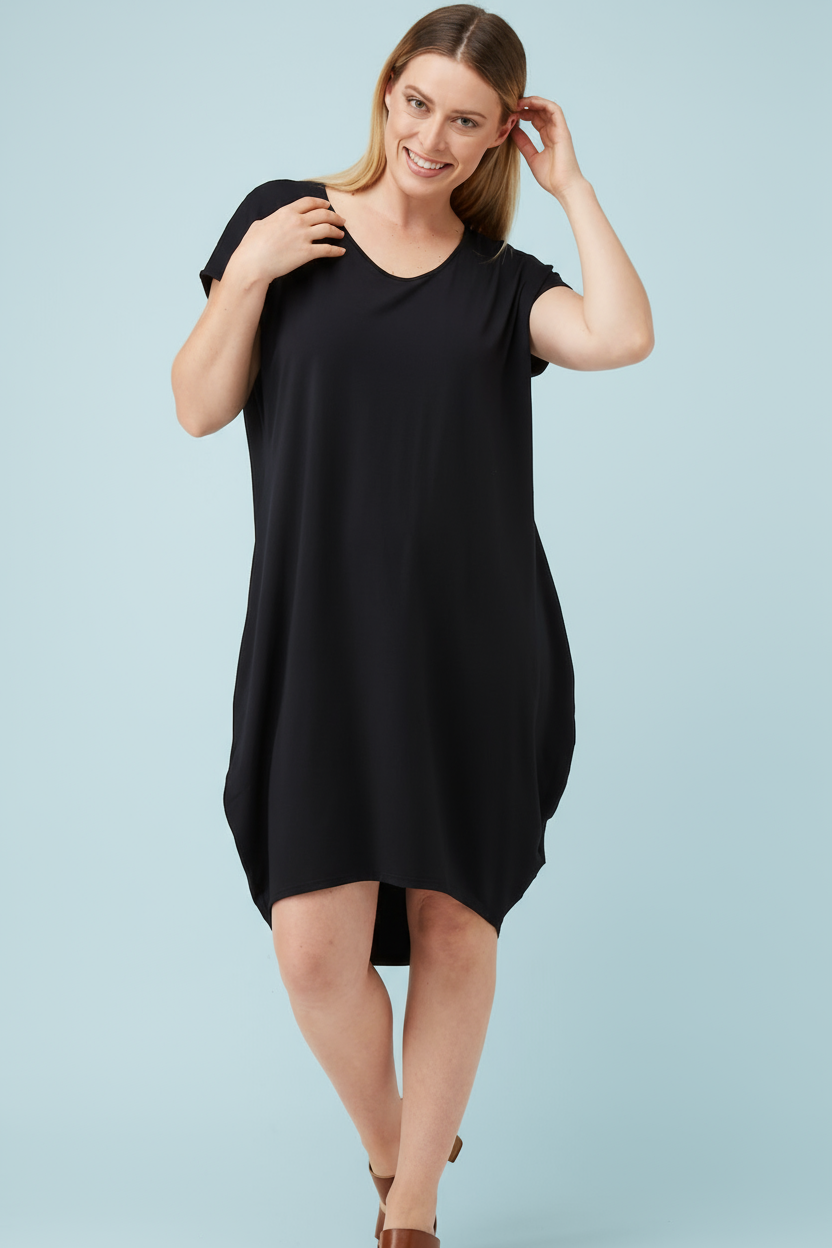 Tulip Dress - Black