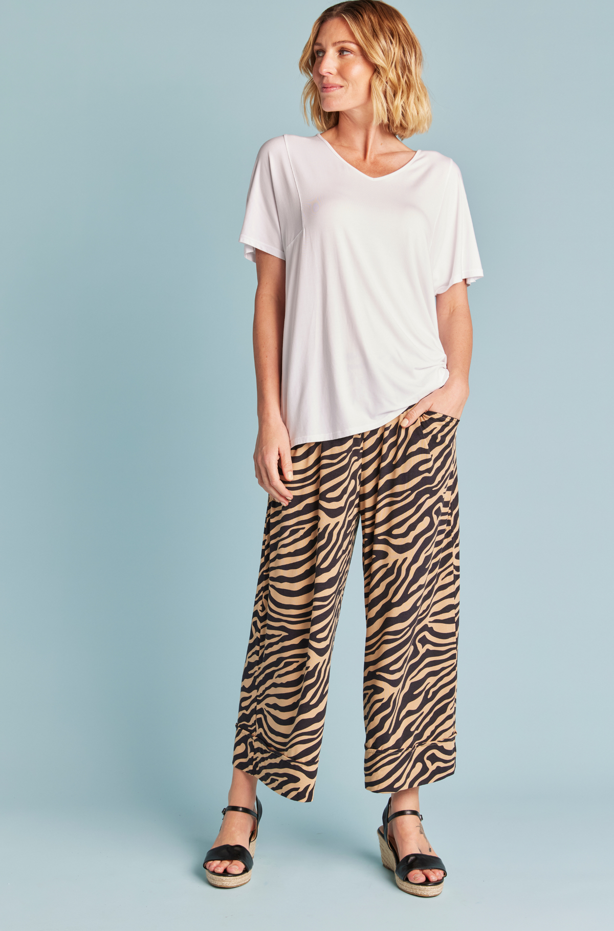 Culotte Resort Pant - Sahara